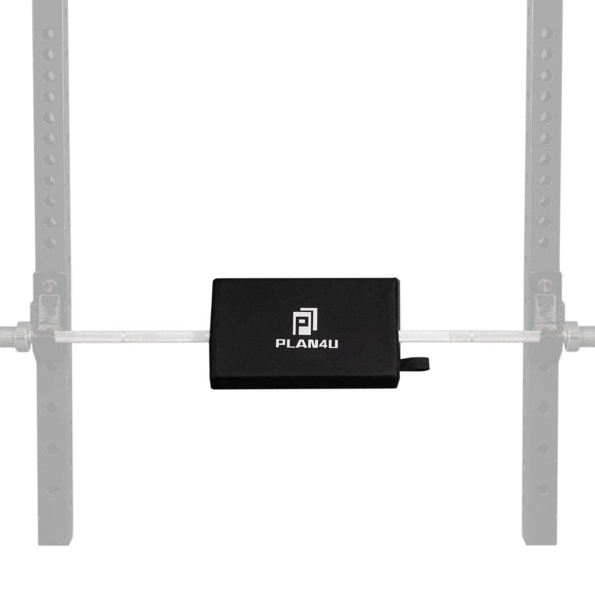 Plan4U Hip Thrust Back Pad for Squat Rack & Olympic Barbell Bar, Bench Press Back Pad, Versatile Space-Saving Workout Tilt-pad for Hip Thrust, Split Squat, Elevated Push-ups Glute Bridge Small