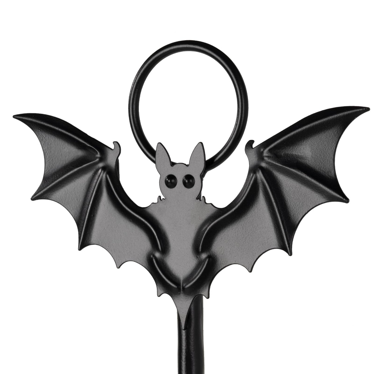 Wall Sconce Candle Holder Metal Hanging Wall Decorations Gothic Bat Wall Light Candle Holder for Home,Living Room, Bathroom, Dining Room, Set of 2(Black