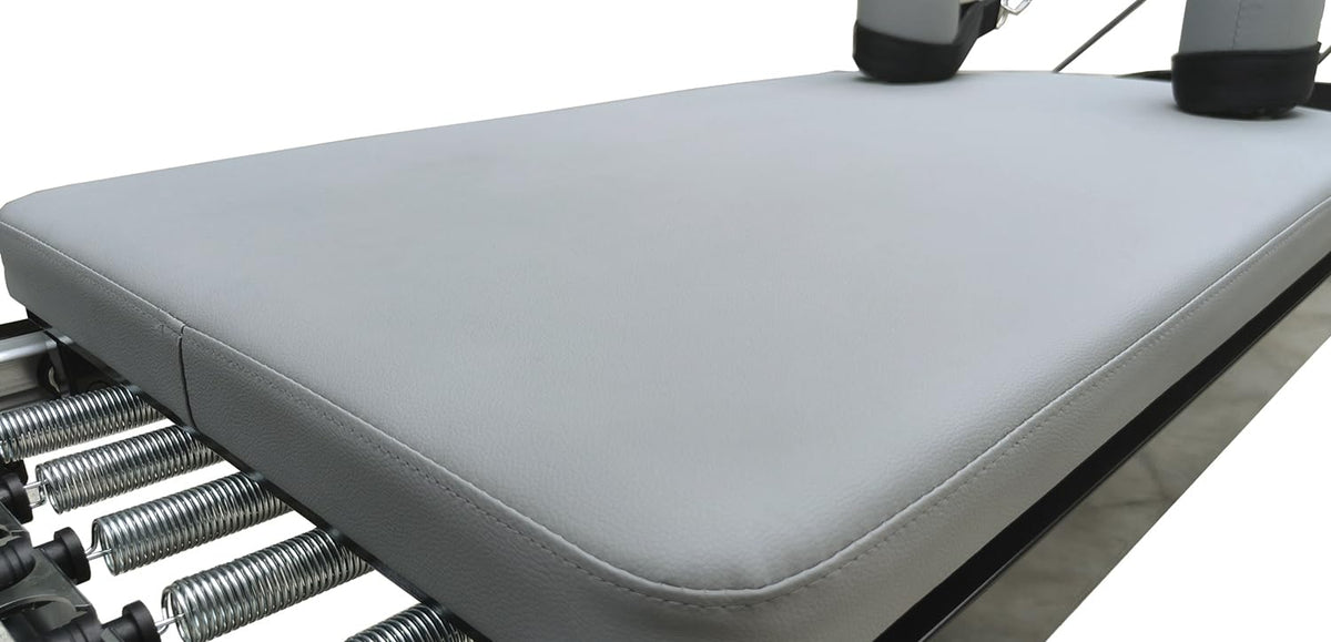 nexace 91" Pilates Reformer Machine Equipment with Spring for Home Workout,Foldable Reformer Pilates for Beginner ,Big Size