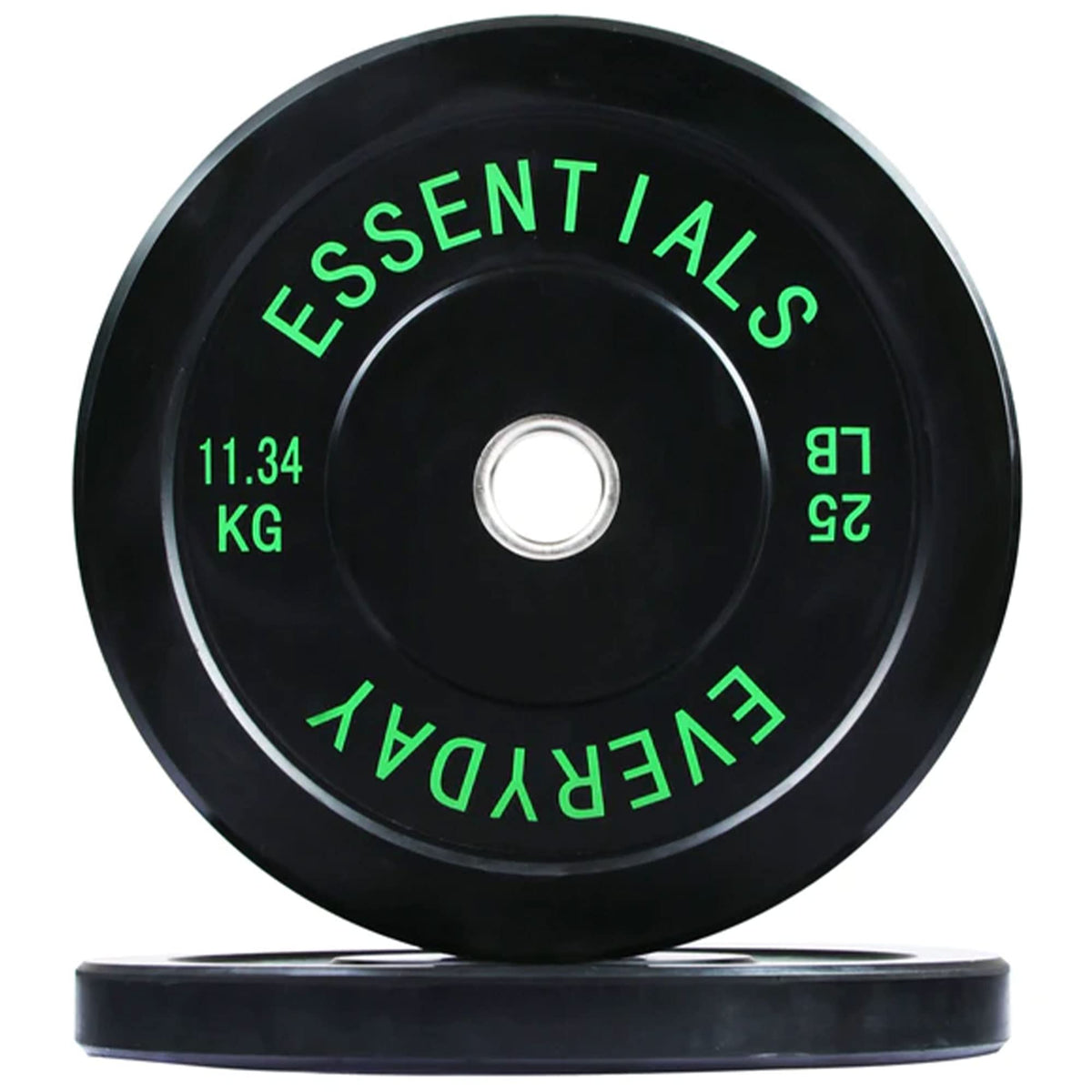 BalanceFrom Olympic Rubber Bumper Weight Plate Set with Steel Hub Inserts – 2-Inch Hole Plates for Strength Training, Powerlifting, and Weightlifting at Home, Garage, or Commercial Gym