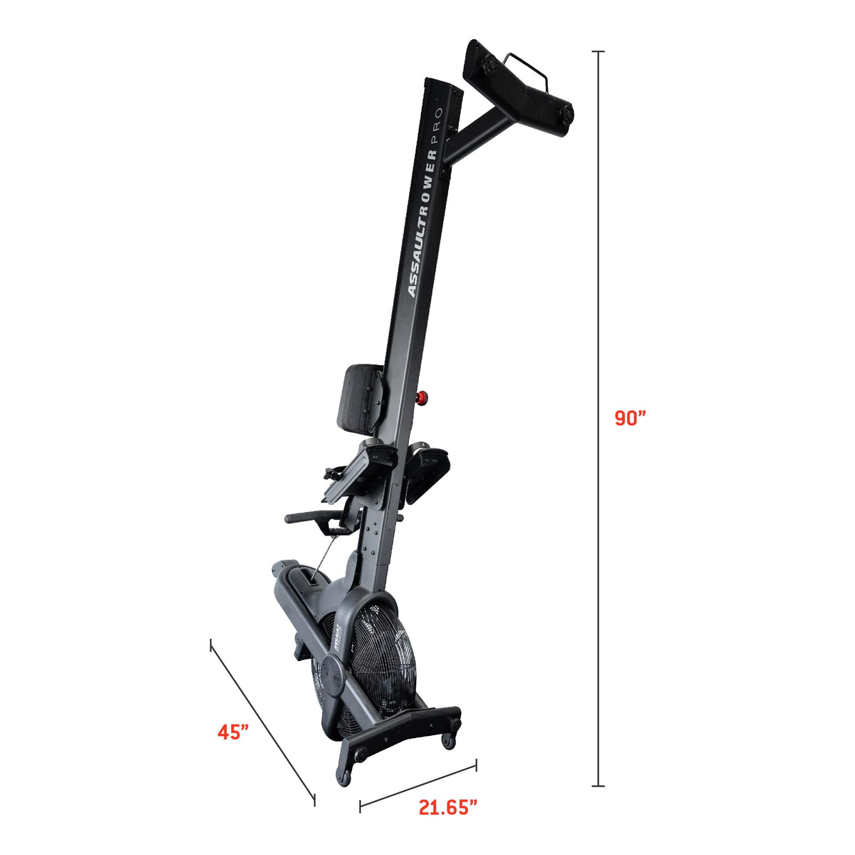 AssaultRower Pro - Rower Workout Machine for HIIT, Cardio, and Endurance Training - Motorless.