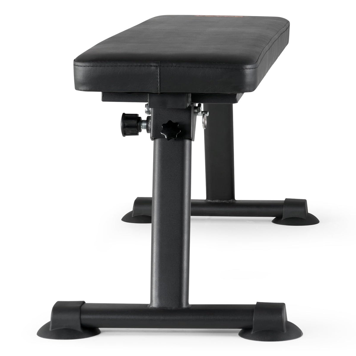 VEVOR Flat Weight Bench, Foldable Strength Training Bench, Utility Workout Bench for Full Body Workout, 1000 LBS Press Bench for Home Gym Exercise, for Multi-Purpose Weight Training and Ab Exercises