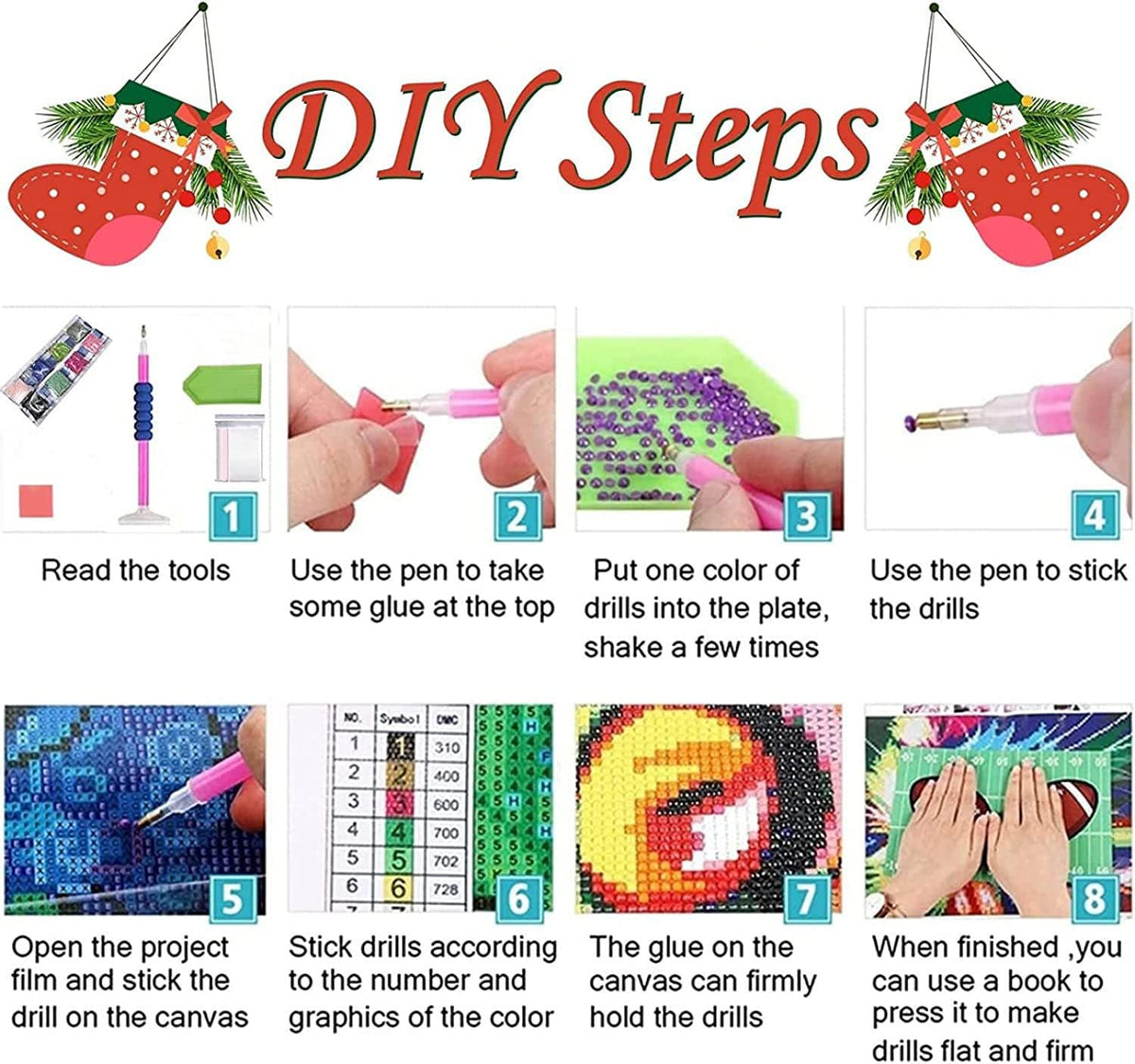 YIMORE 5D DIY Diamond Art Painting Kits for Jesus Lion Lamb 16X16 inches for Adults Kids,Full Round Drill Crystal Rhinestone Embroidery for Home Wall Decor