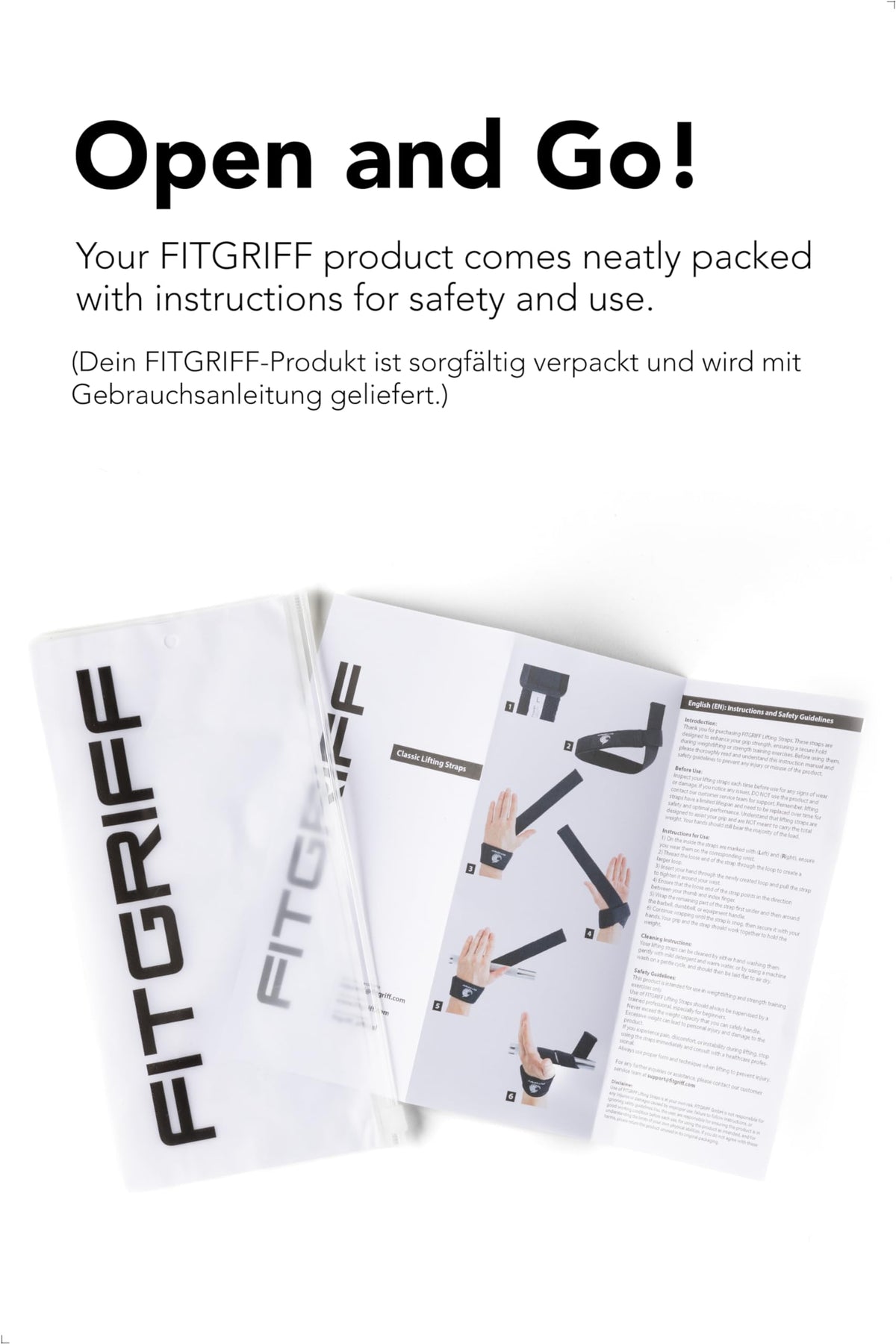 Fitgriff® Lifting Wrist Straps for Weightlifting, Gym, Deadlift, Workout (Made of Premium Cotton & Padded) - Men & Women (Standard, Sand (Silicone-Grip))