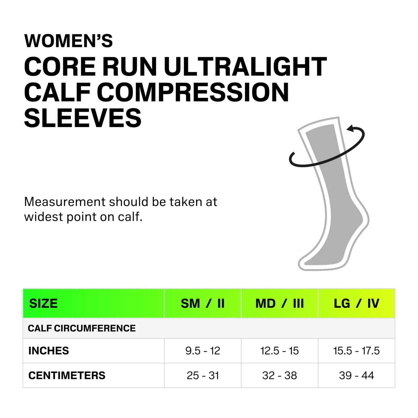 CEP Core Run Ultralight Calf Sleeves, Lilac/Pink, Women, III