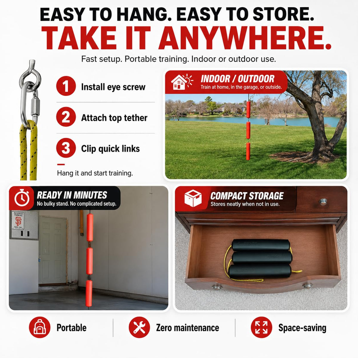 Jukestirยฎ Only Punching Bag with Dynamic Motion. Better Footwork Than Double End Bag, Speed Bag. More Agility Than Heavy Bag. Boxing MMA Equipment. Great Workout for Adult or Teen. Used by Pros.