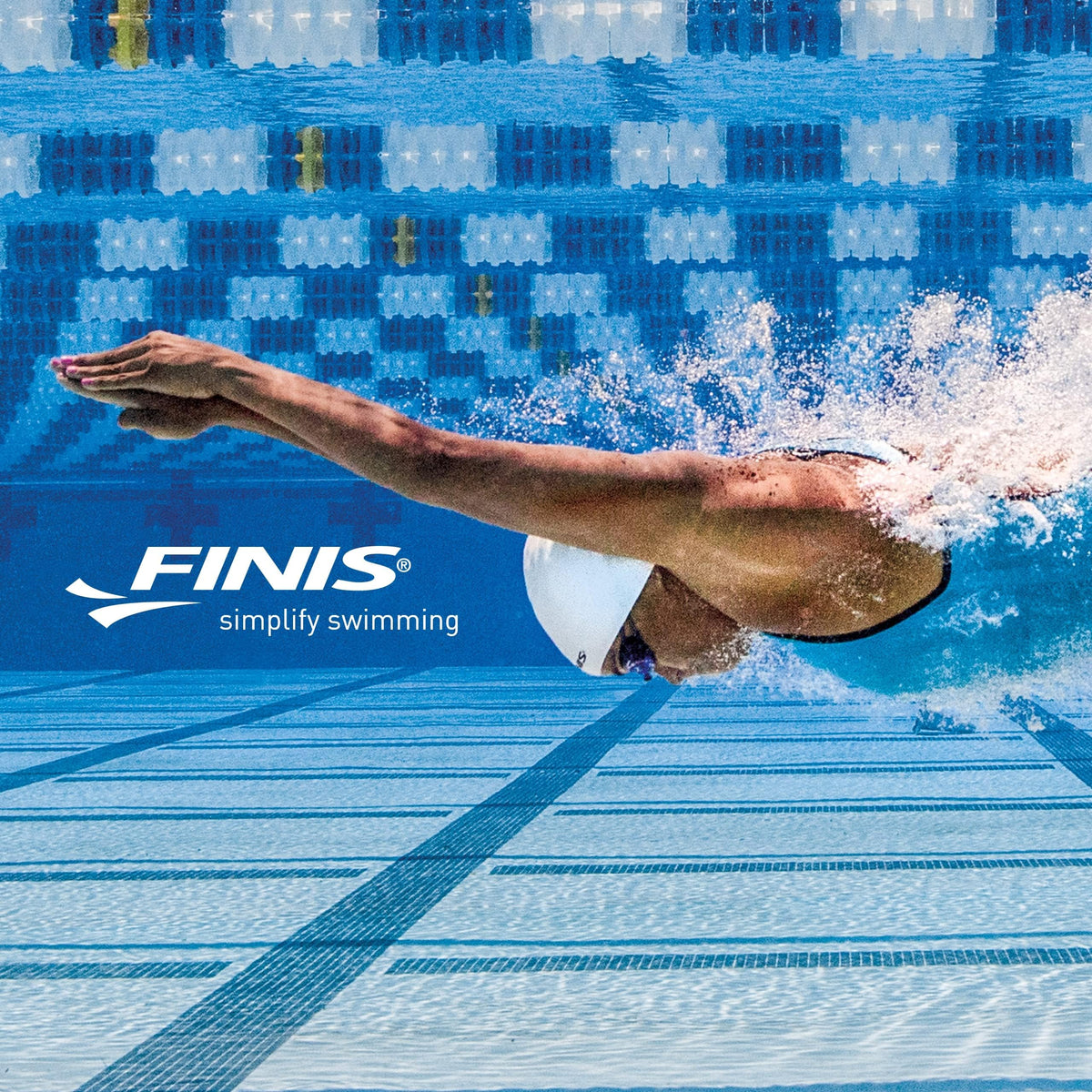 FINIS Swim Parachute Resistance Training Equipment (8 Inch, Red)
