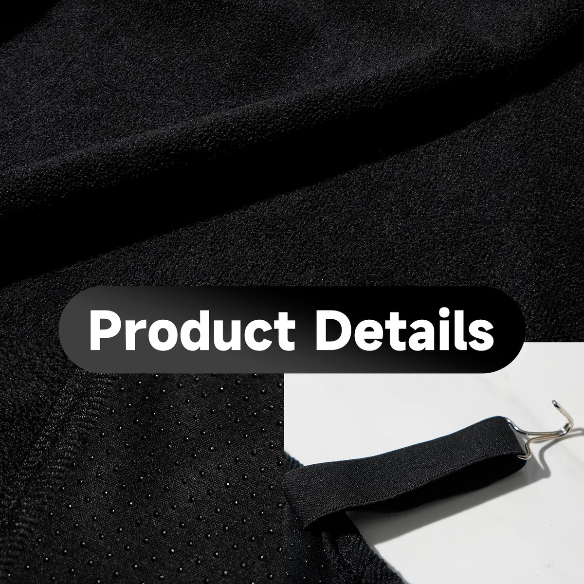 EDIETH 2Pcs Universal Car Seat Covers for Front Seats, Waterproof Sweat Towel Protector Non-Slip Microfiber Liner for Car Truck SUV, Breathable Seat Cushion for Gym Workout Dog Beach Outdoor