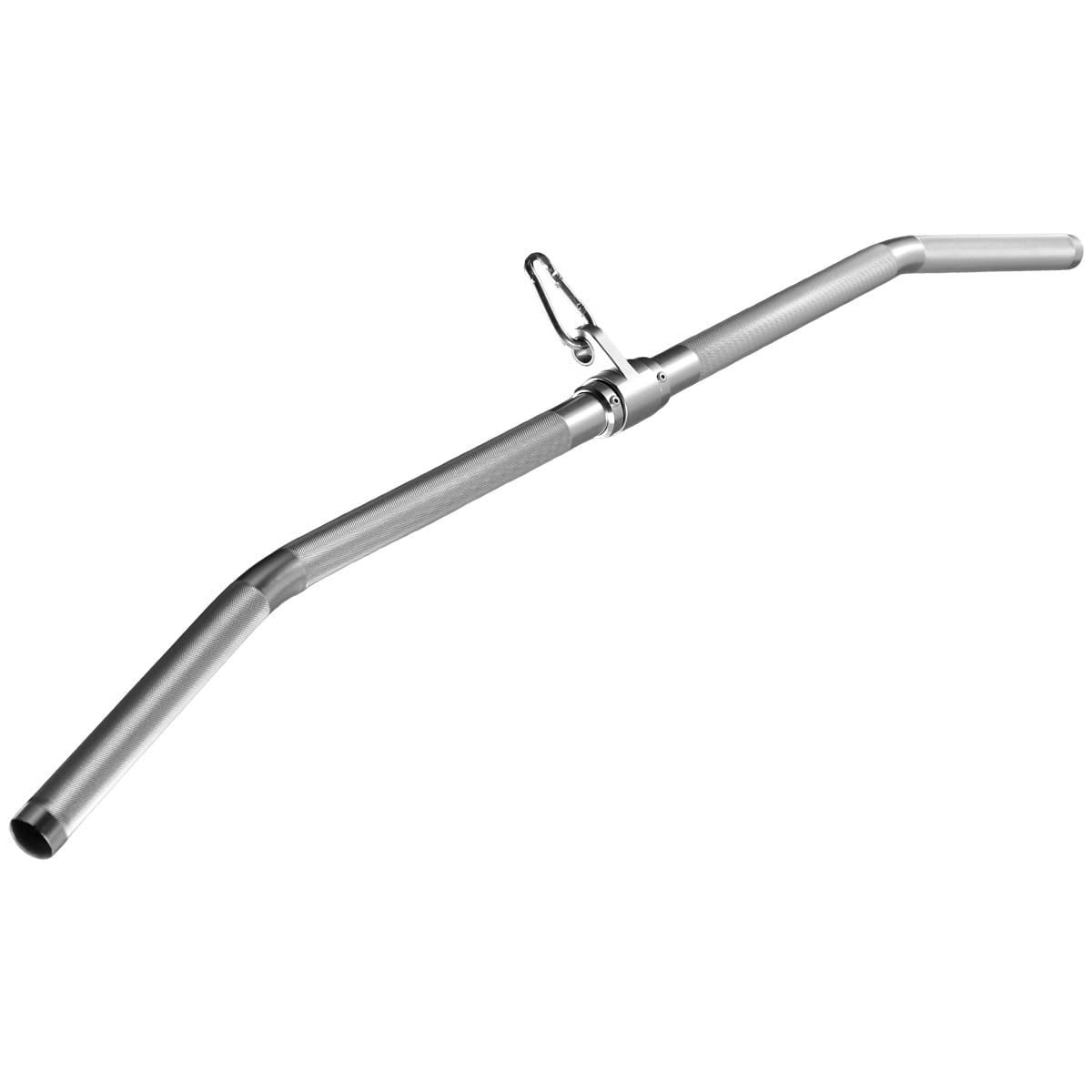 Cable Machine Attachment,lat pull down bar， Tricep Straight Bar, V Bar, LAT Pulldown Attachments，gym attachments for cable machine， Accessories Load 1000lbs (38.1in length bent rod)