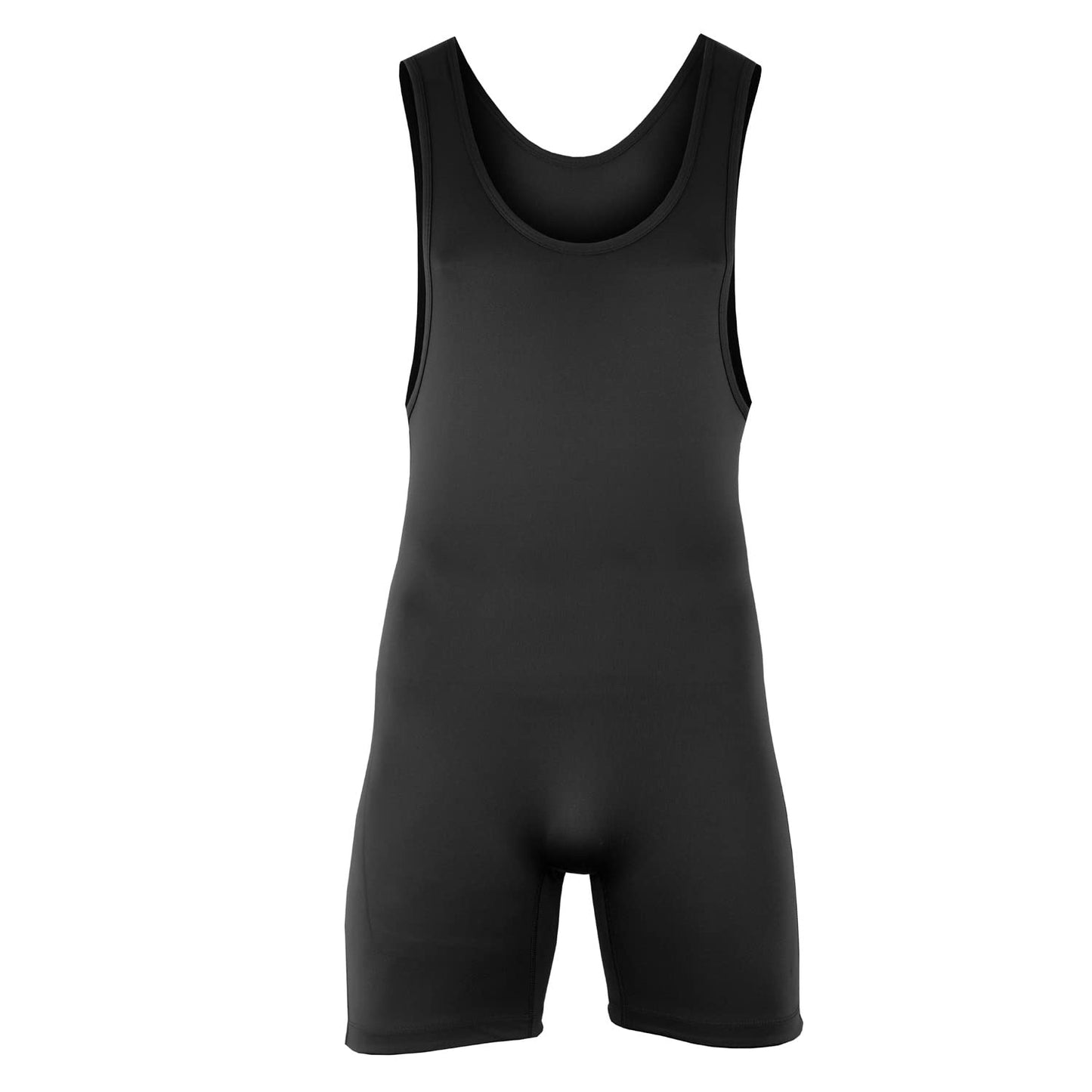 Roar Athletic Men's Wrestling Singlet Suit Bodywear Uniform for Men and Youth, Powerlifting and Exercise Equipment (Black, Youth Large)