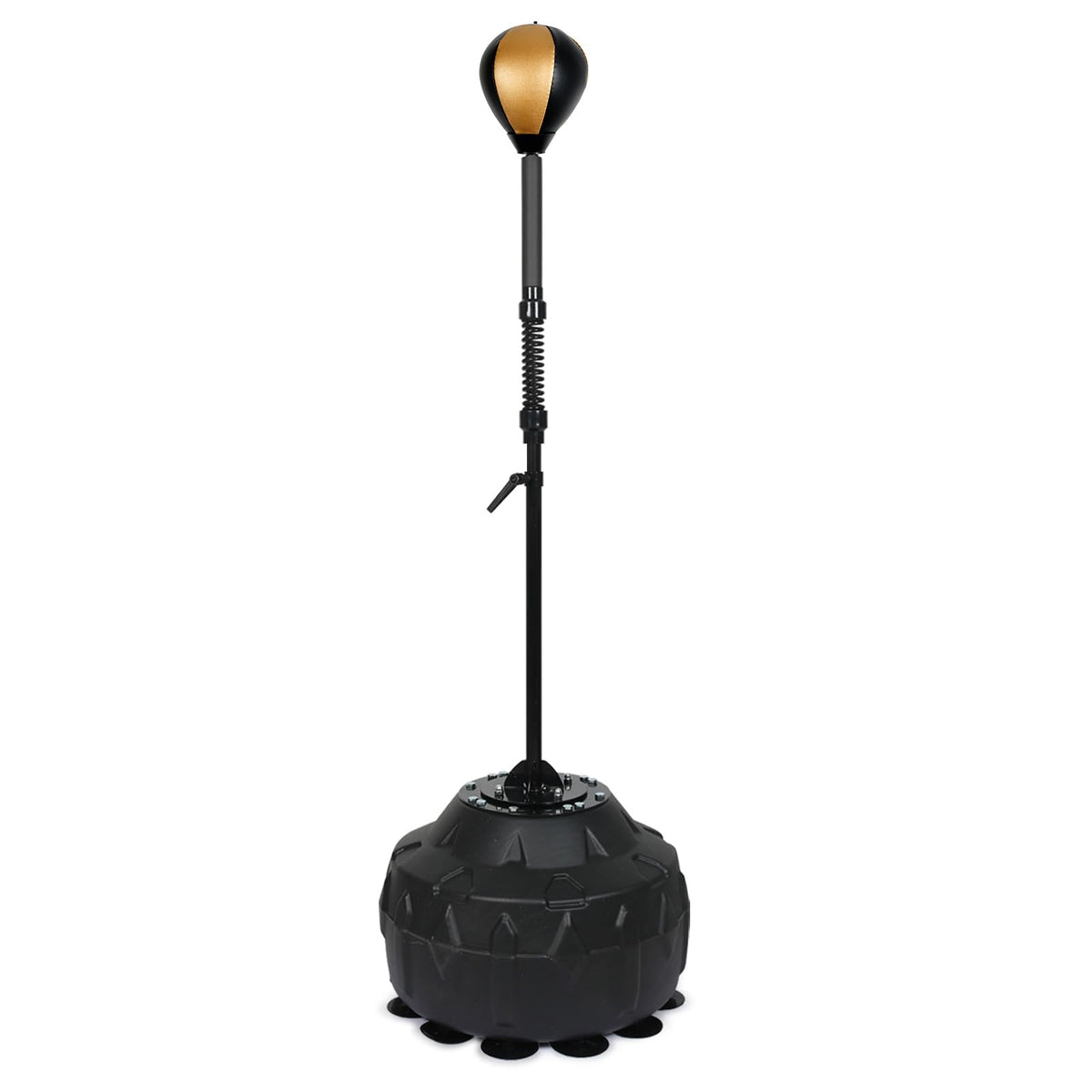 57-75IN Punching Bag Reflex Ball Speed Bag Free Standing Boxing Bag with Adjustable Height & Reinforced Spring Strong Durable Relief Stress Ball