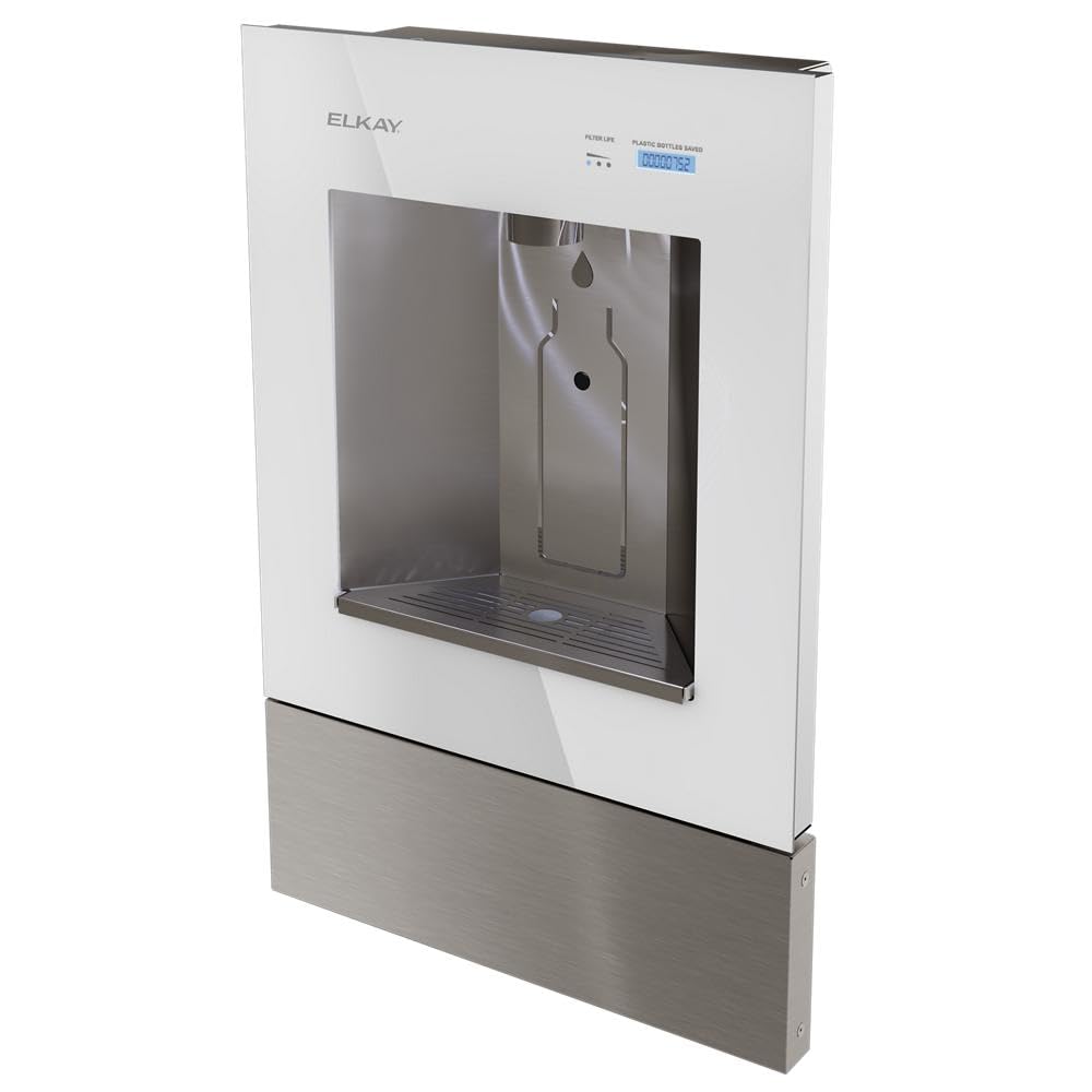 Elkay ezH2O Liv Built-in Filtered Water Dispenser, Non-refrigerated, Aspen White