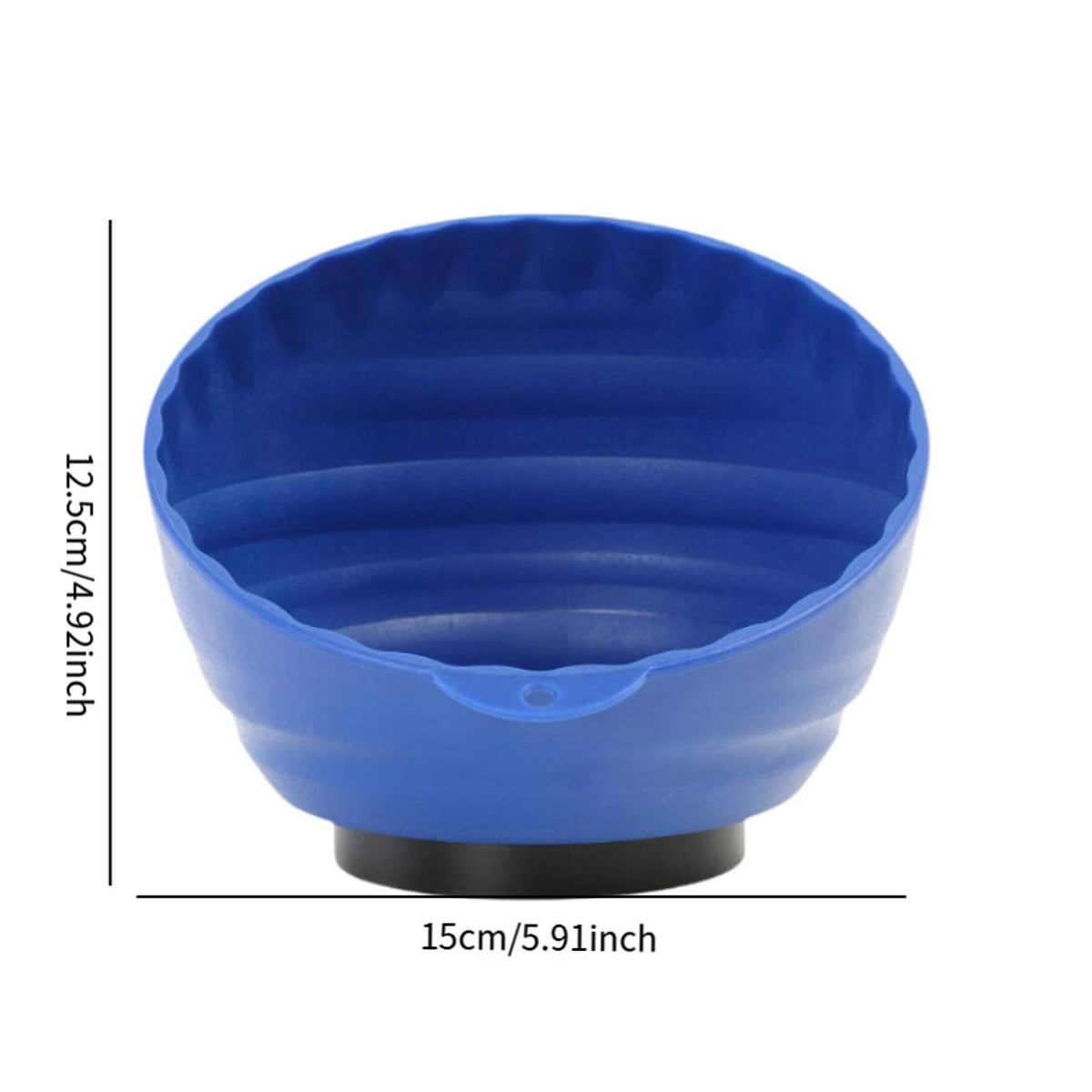 Yiju Gym Chalk Bowl, Gym Chalk Storage Container, Gym Accessories, Storage Bowl, Chalk Holder for Sports Bouldering Barbell, Blue