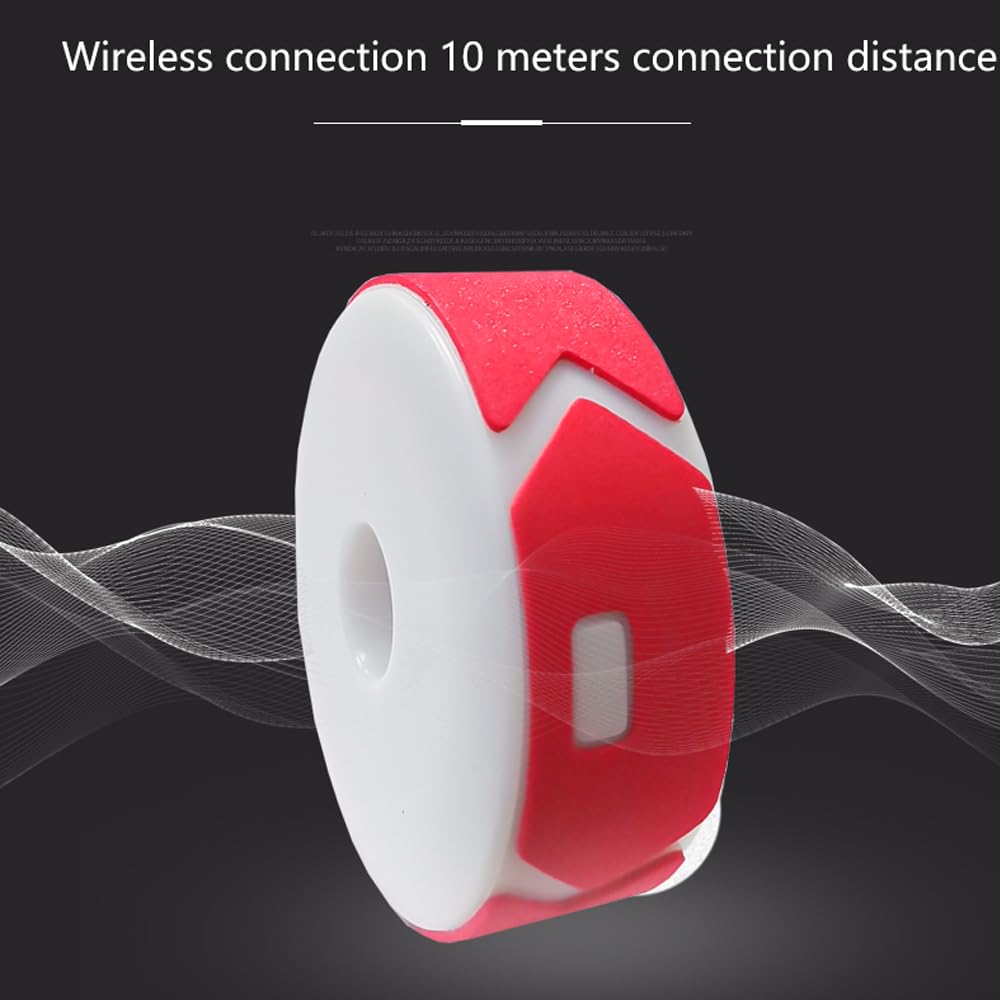 QUELINGSPORT Response Agility Training Light, Children's Physical Fitness Training, Remote Control to Control Light Operation red 3 Lights+Remote Control