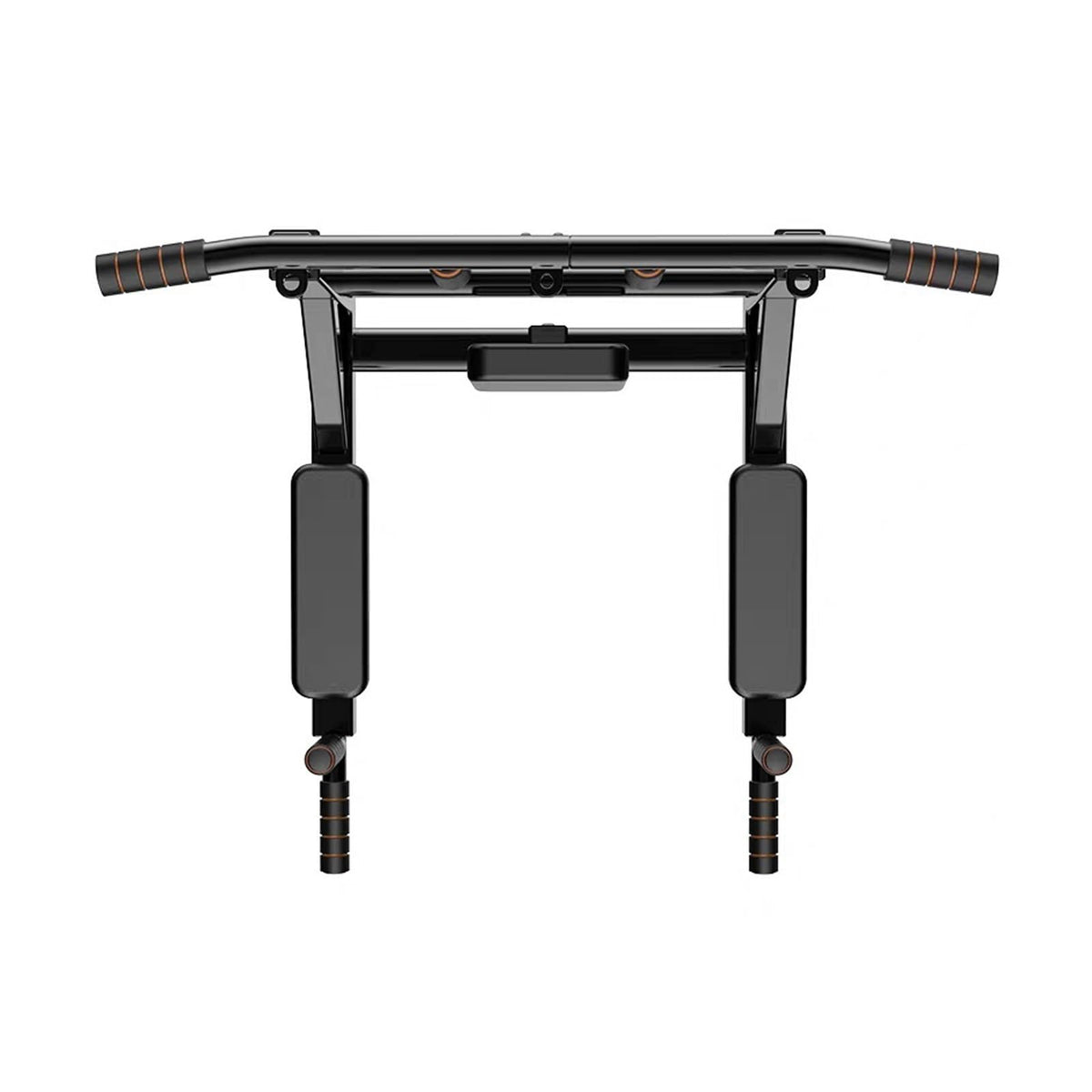 JDXQBLD Pull Up Bar, 2 in 1 Chin Up Bar with Multi-Grip, Multifunctional Dip Station, Fitness Training Equipment for Home Gym Workout, Max Load 500kg