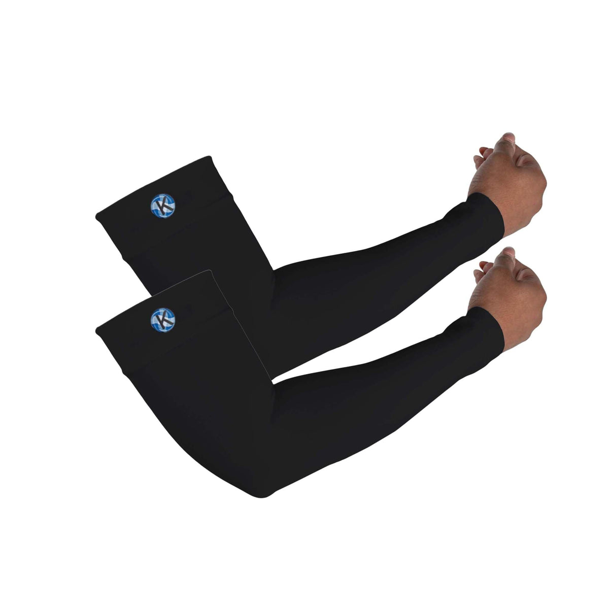Kinship Comfort Brands Arm Compression Sleeves for Men and Women, Athletic, Sports, Muscle, Joint, Elbow Support, 1 Pair