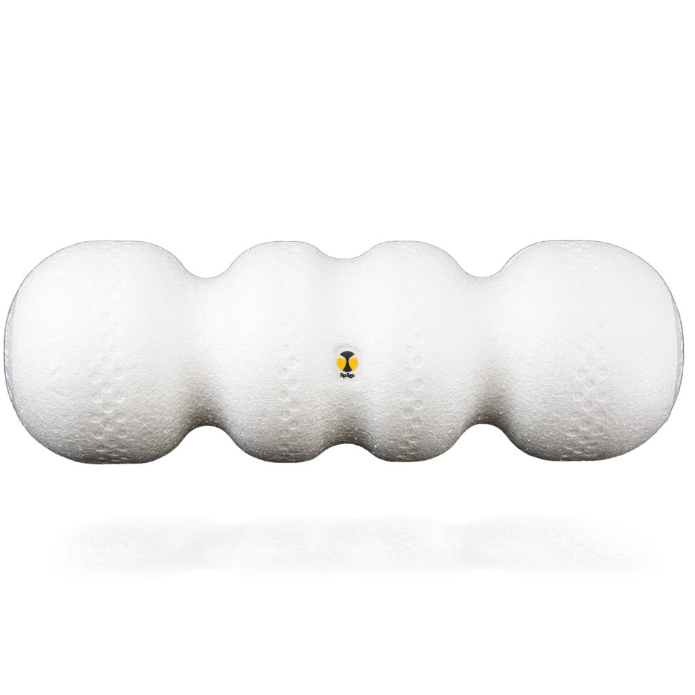 Rollga Foam Roller LITE - High Density Foam Roller for Back Pain Relief, Deep Tissue Massage & Muscle Recovery. Physical Therapy Exercise Tool for Neck, Back, Legs, & Feet. Yoga & Pilates Roller