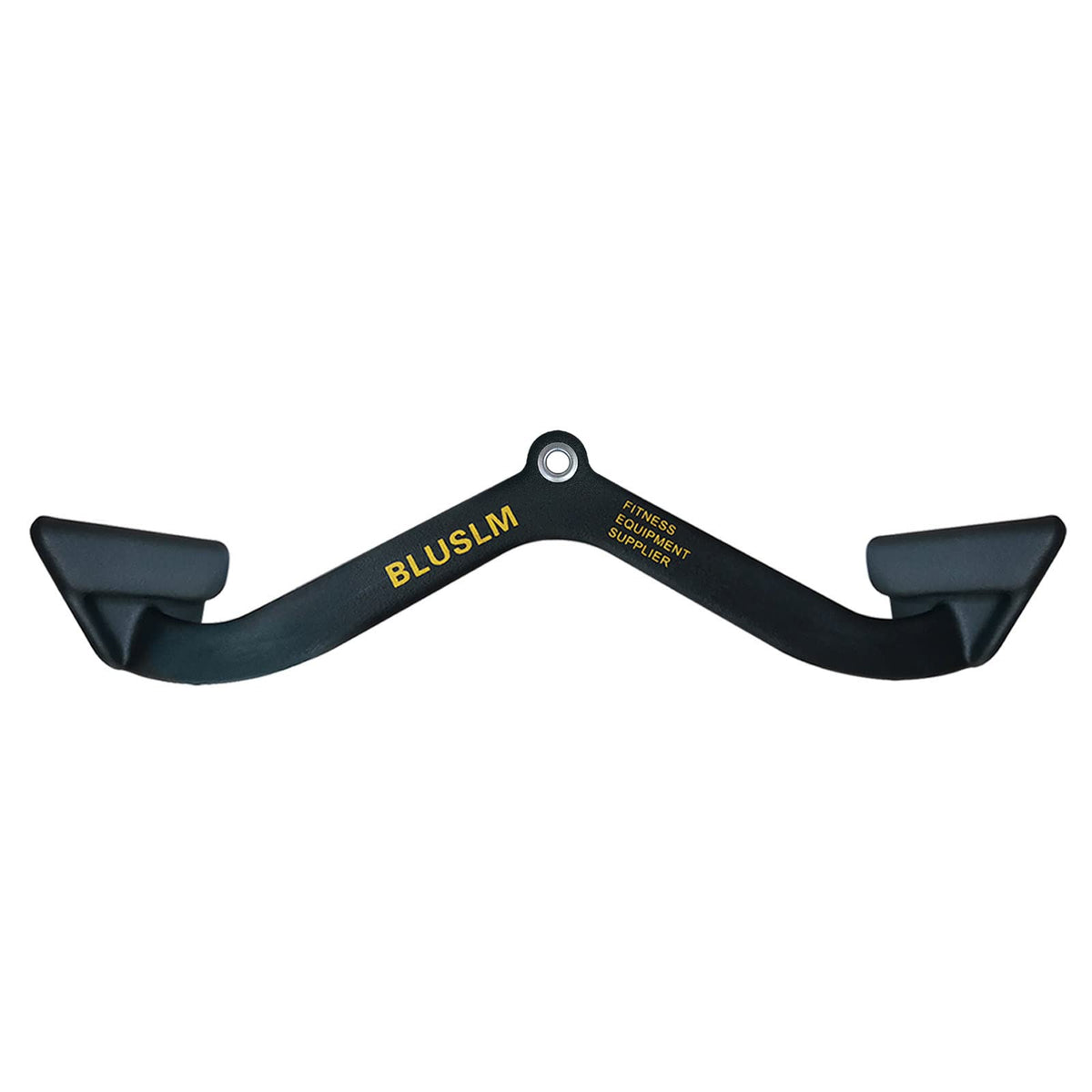 BLUSLM LAT Pull Down Bar for Cable Machine, LAT Pulldown Attachments T-bar V-bar Cable Attachment for Gym, Back Tricep Strength Training Handle