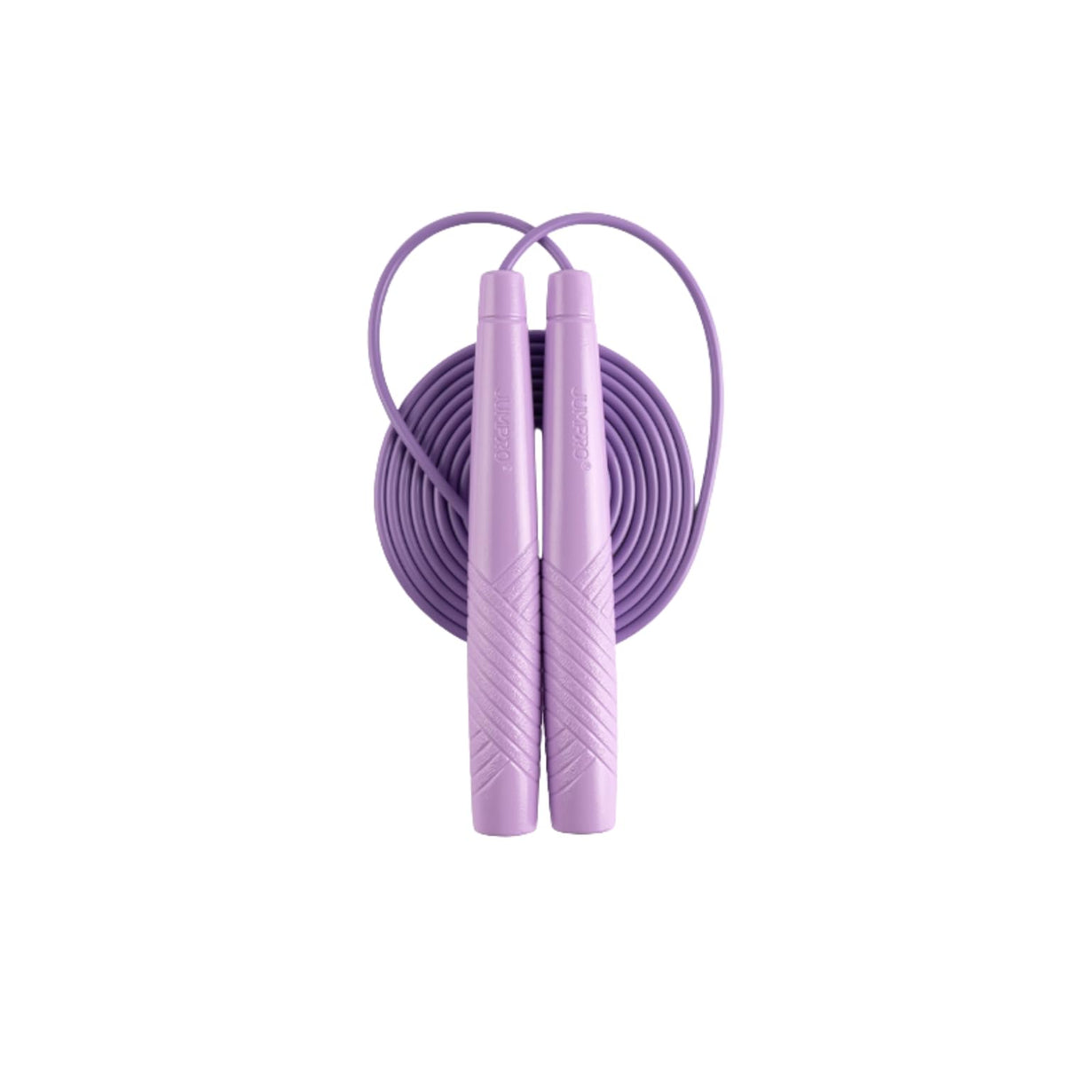 KSY Fit Jump Rope (J-240, Purple) – Everyday Fitness Rope for Women | Lightweight, Smooth KR PVC Cable, Soft-Grip Handles for Home Cardio | Made in Korea