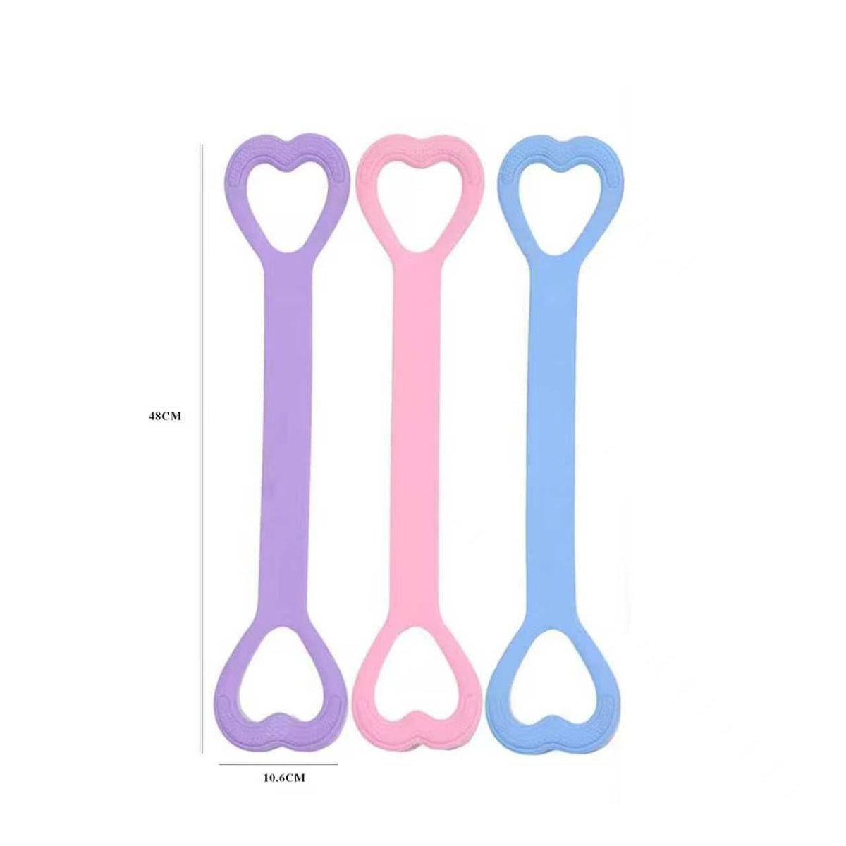 Figure 8 Resistance Band,3PCS 2026 New Resistance Band with Handles for Working Out, Elastic Ropes for Arm Back Shoulder Stretching Training