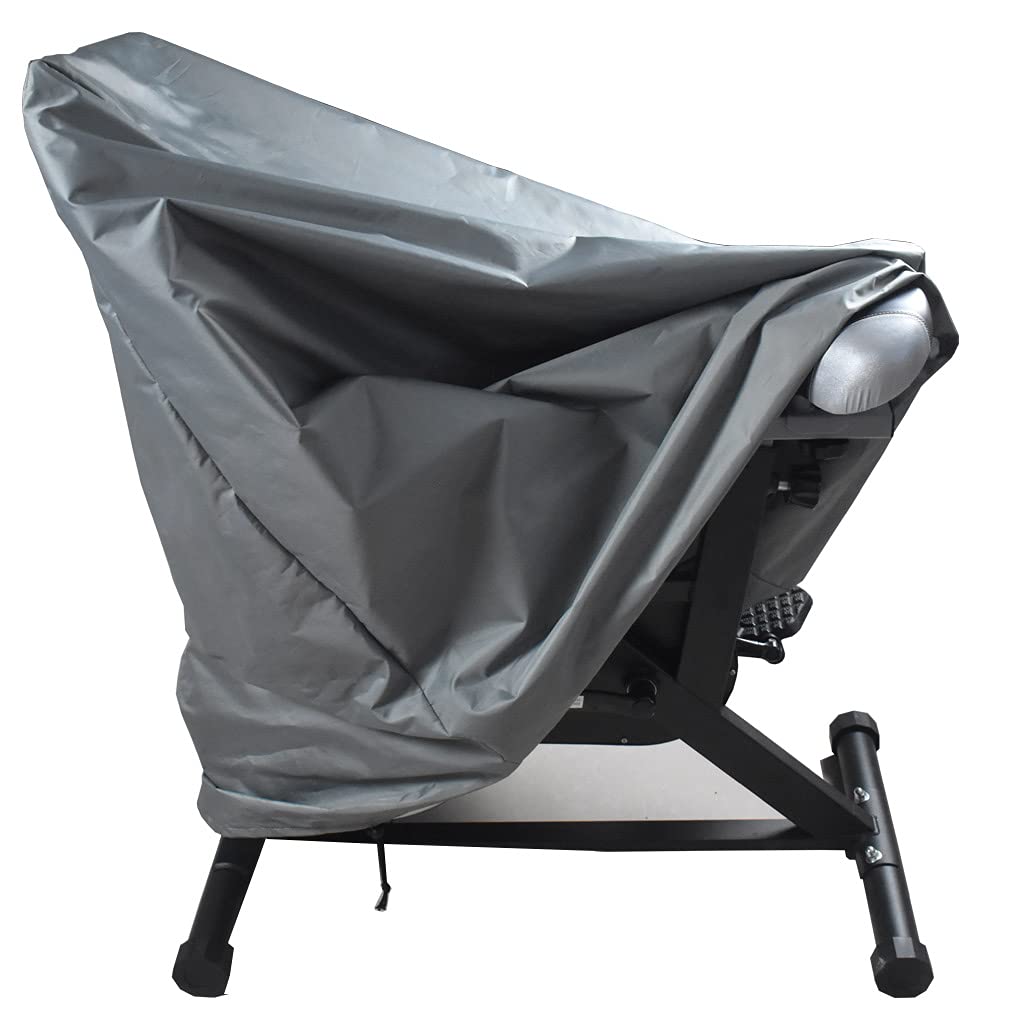 Mini Lustrous Exercise Bike Cover for Indoor Cycling & Home Gym Workout, Gray