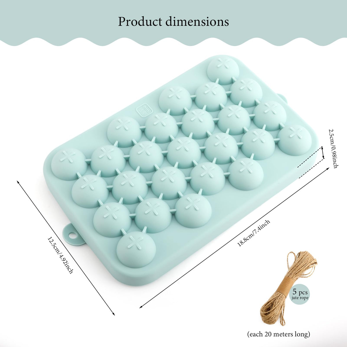 MOCCOOL Grape Soap Molds for Soap Making, 3D Silicone Fruit Mold for Homemade Soap, Decorative Grape Shape Mold for DIY Soap Making Kit, Professional Soap Making Supplies for Adults and Crafters, Blue