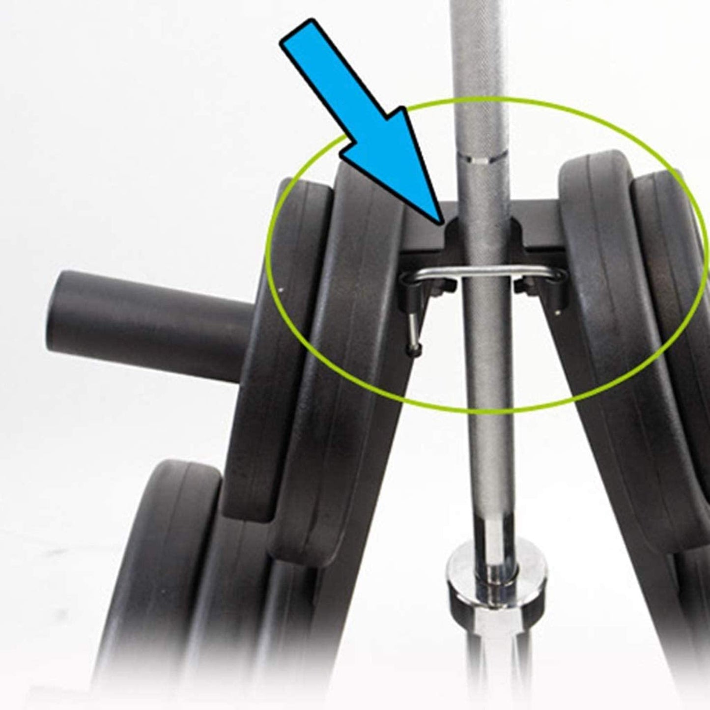 EliteBloom Triangle Barbell Rack/Domestic Dumbbell Rack Bracket/Commercial Indoor Fitness Equipment Storage