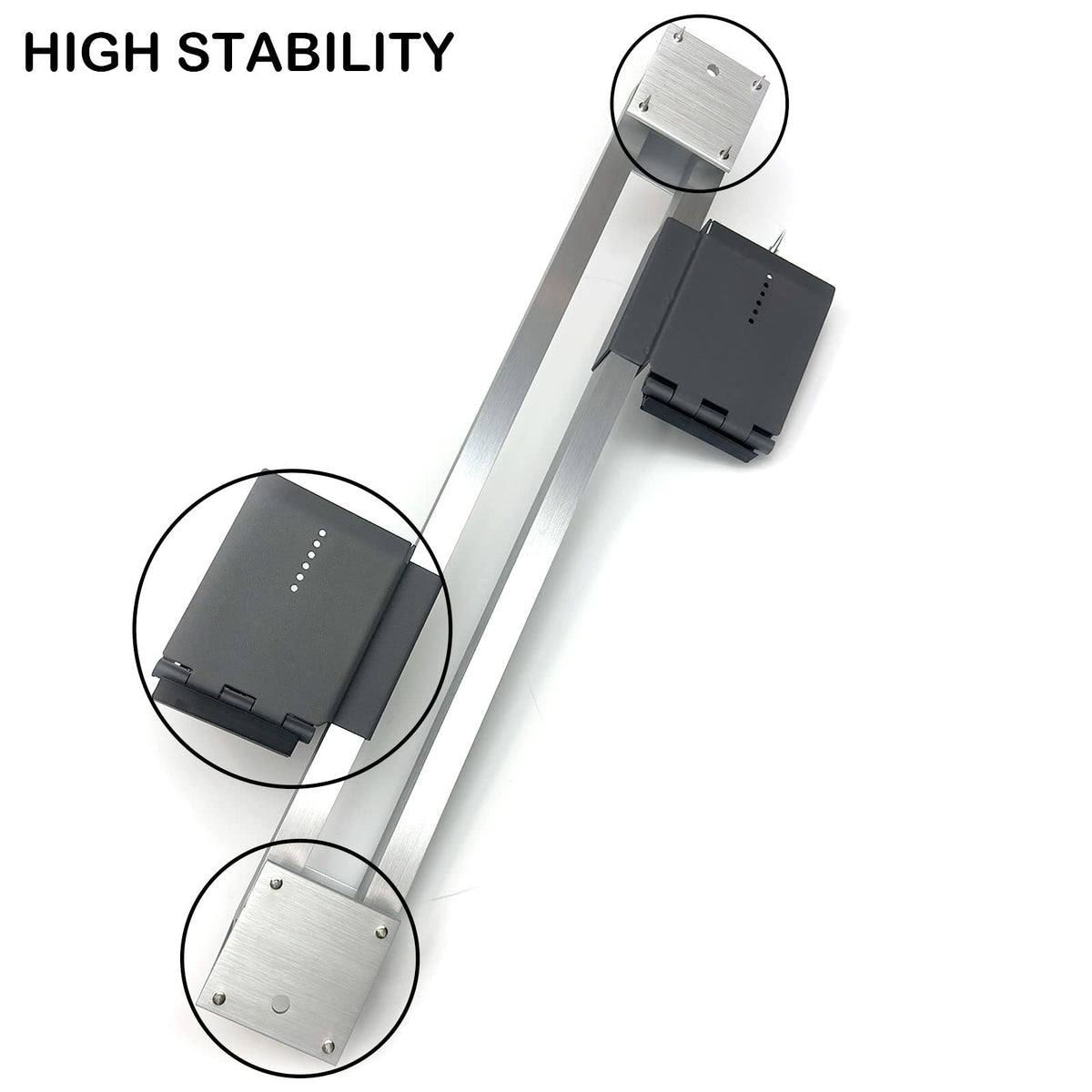 Supvision 30In Lightning Starting Block Sprinter Pedals 6 Angle Adjustable Sprinter Track and Field Aluminum Suitable for Plastic Runway Cinder Track