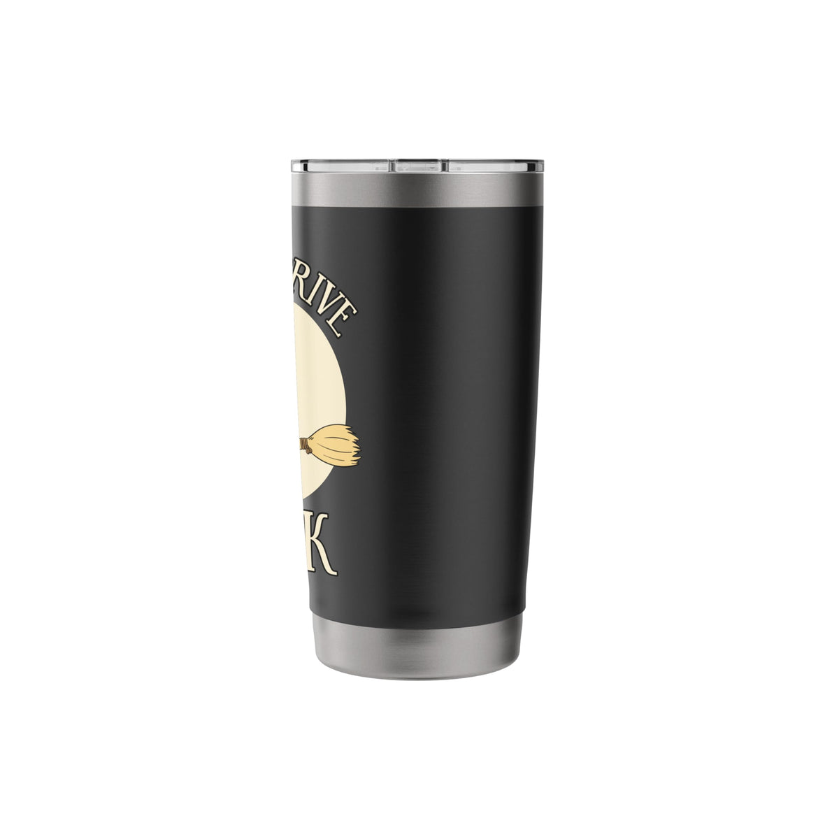Yes I Can Drive A Stick Funny Halloween Spooky Witch Apparel Stainless Steel Insulated Tumbler
