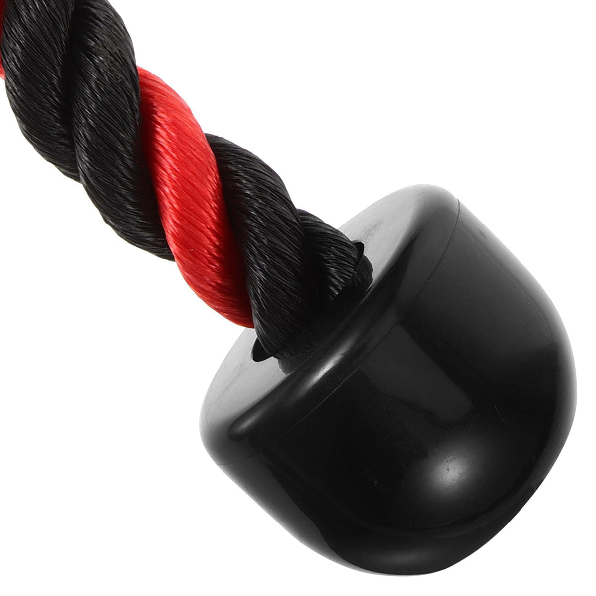 BESPORTBLE Tricep Rope Cable Attachment, Heavy Duty Single Pull Down Rope for Biceps and Triceps Training, Non-Slip Workout Accessory for Home Gym Fitness