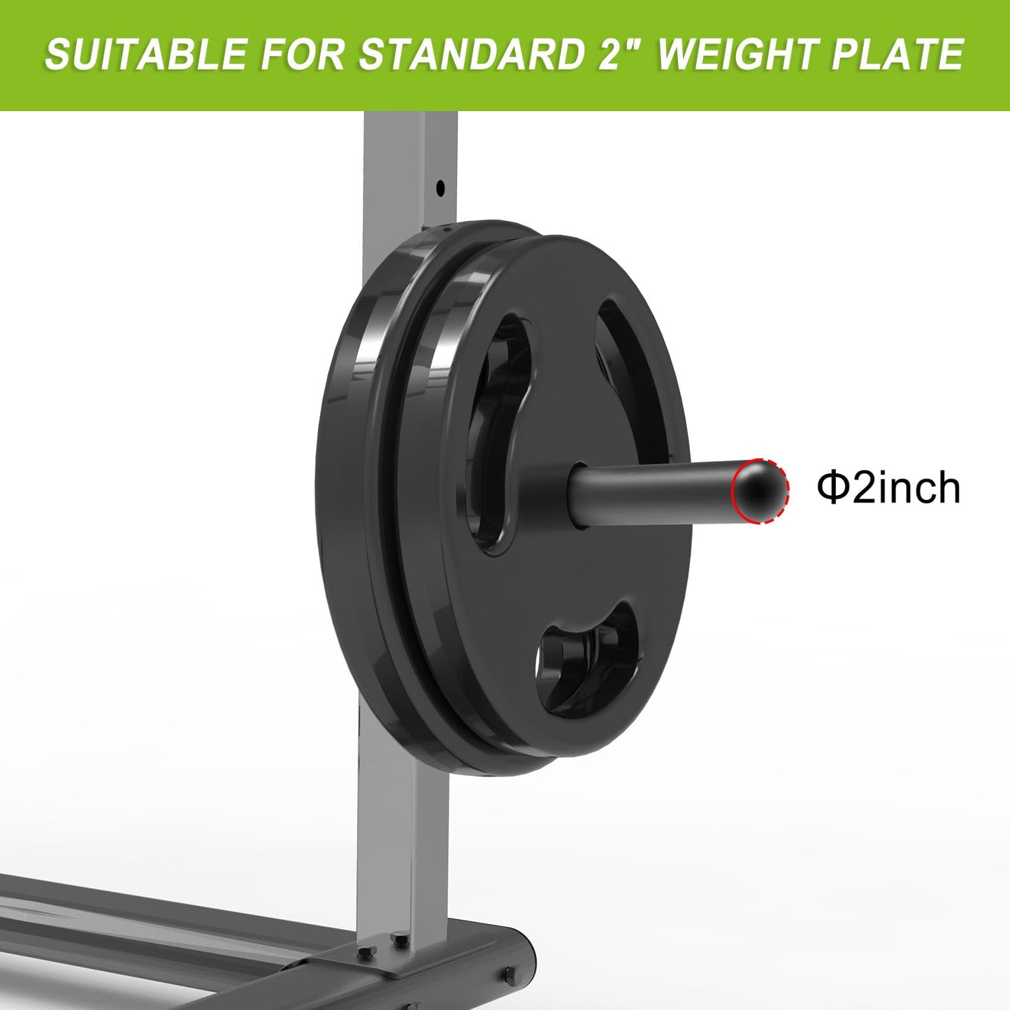 Kipika Strength Training Bundle: Weight Plate Holder & Safety Spotter Arms for Power Cages