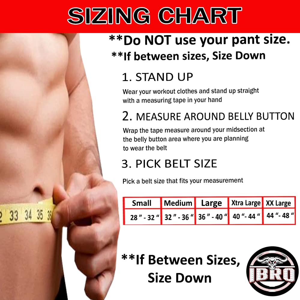 IBRO Powerlifting Lever Gym Belt – Power 10MM Extreme Heavy Duty Genuine Leather Belts - Squats Deadlifts Bodybuilding Weight Lifting IPF Power Lifting Strongman for Men BlackRed S