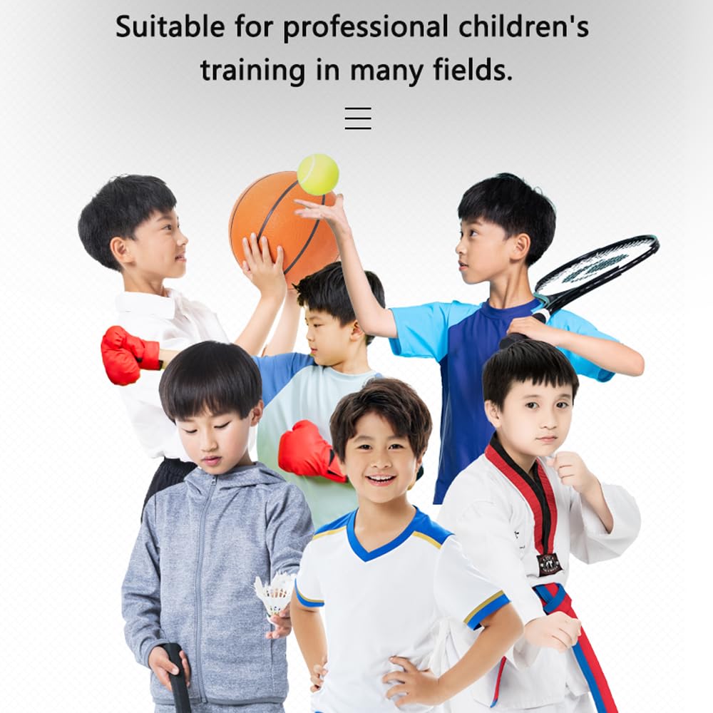 QUELINGSPORT Response Agility Training Light, Children's Physical Fitness Training, Remote Control to Control Light Operation red 3 Lights+Remote Control