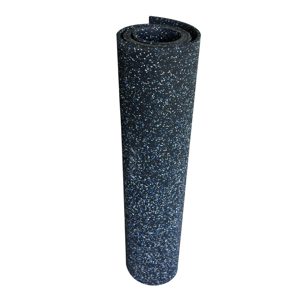 Rubber-Cal Elephant Bark Floor Mat, Black, 3/16-Inch x 4 x 20-Feet