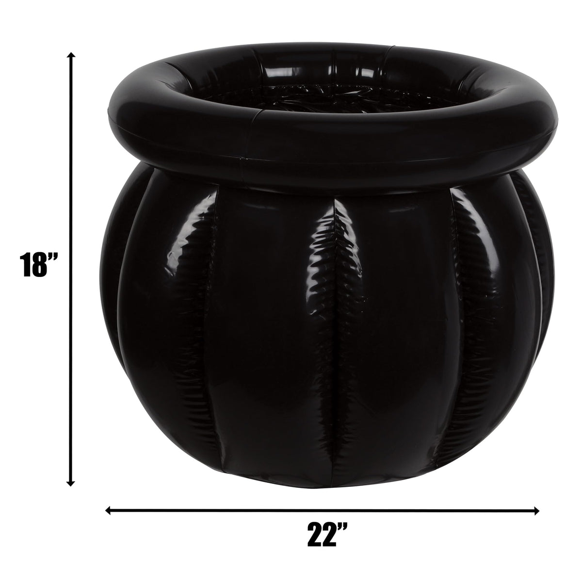 Beistle Inflatable Cooler - Drink Containers for Parties, Beverage Cooler, Spooky Decor: Halloween, Black