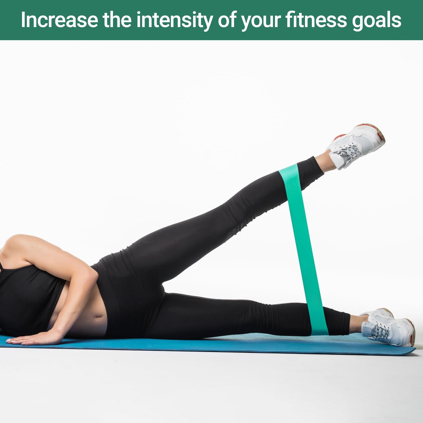 TechStone Resistance Bands Set – 5 Levels Loop Exercise Bands for Men & Women, Elastic Workout Bands for Home Gym, Training, Yoga & Fitness, Carry Bag Included (Multicoloured)