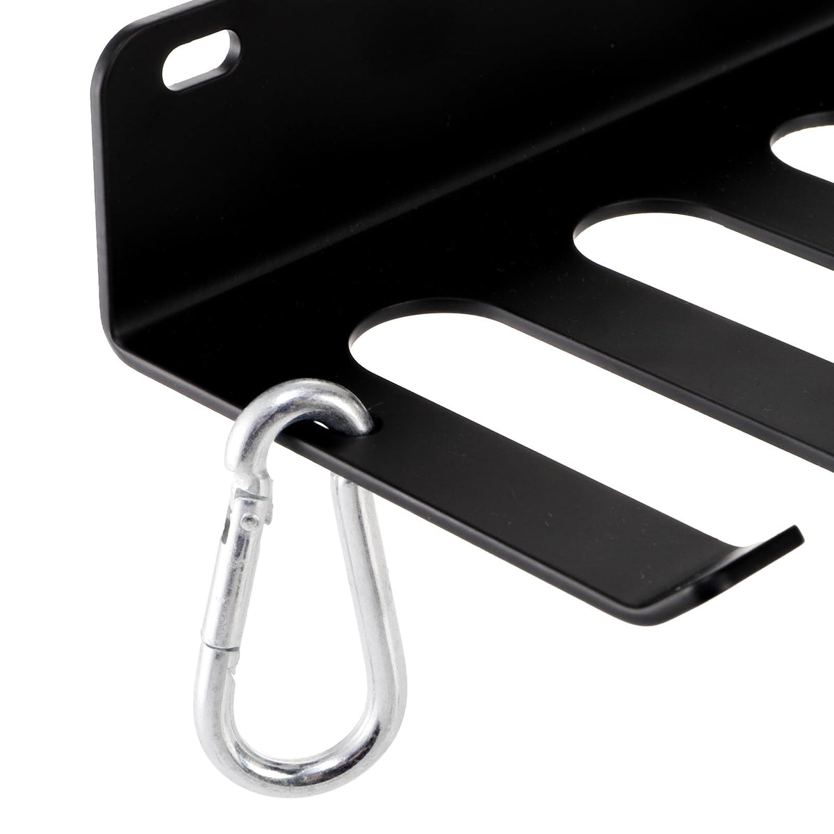 Tebery 9 Hook Home Gym Storage Rack Wall Mount, Fitness Equipment Organizer, Metal Gym Accessory Hanger for Exercise Bands, Jump Ropes, Barbells, Lifting Belts