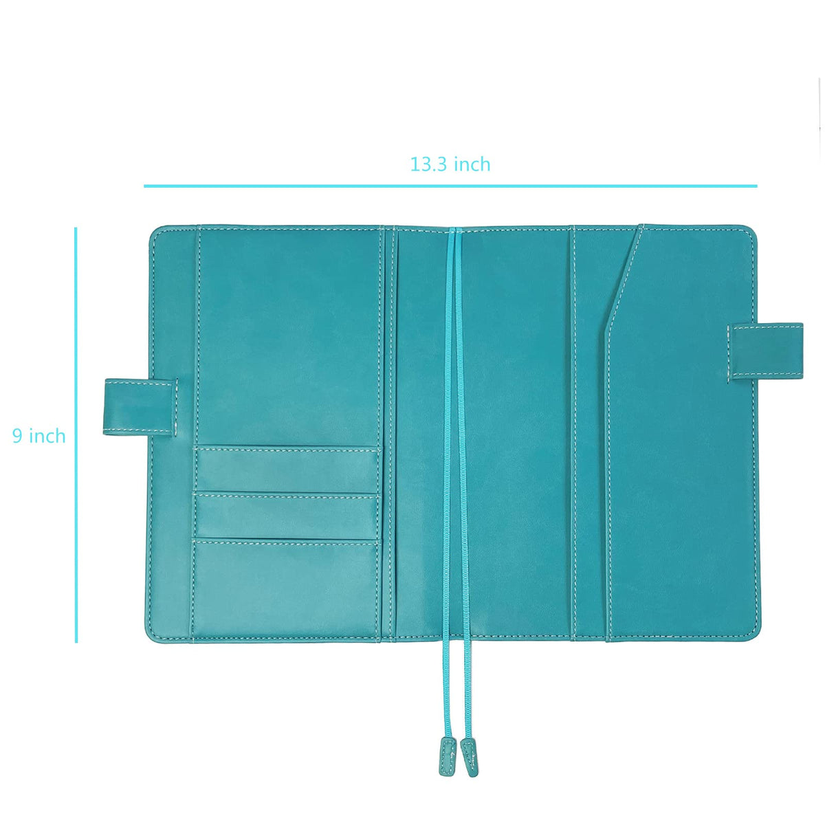 Fromthenon A5 Premium Fabric Cover for Refillable Notebook Planner [A5 Cover Only] (Grey)