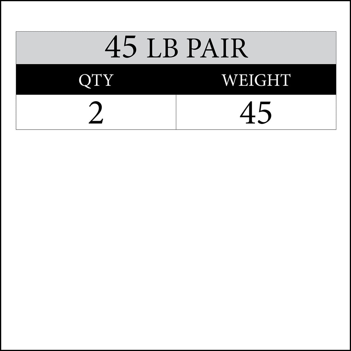 XMARK 45 lb Premium Virgin Rubber Bumper Plates with Chrome-Plated Steel Inserts for Serious Lifters