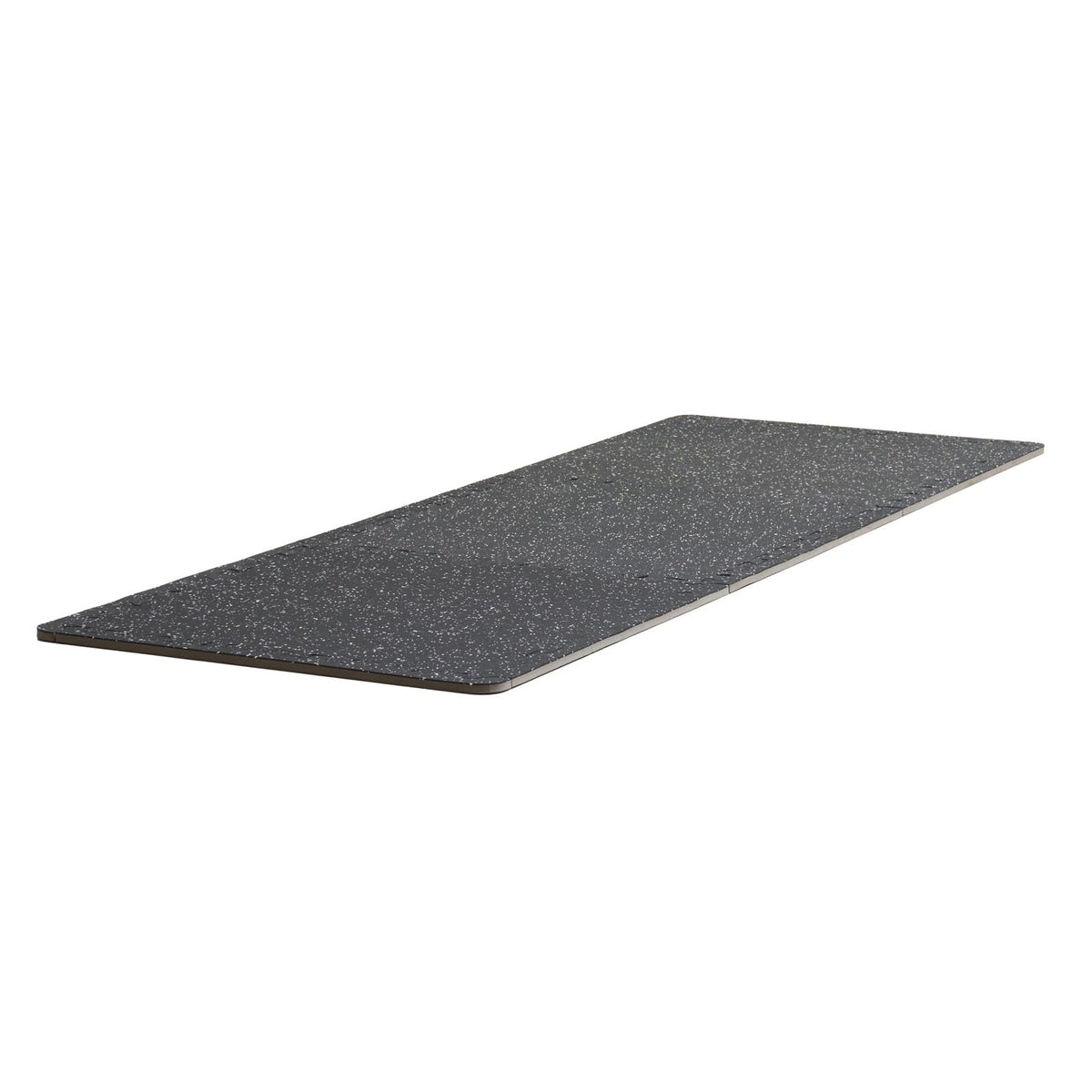 VEVOR 0.56In 100sq.ft 25 Tiles Gym Flooring for Home Gym, Rubber Top with High Density EVA Foam, 25" x 25" Gym Floor Exercise Equipment Mats, Interlocking Gym Mats, Puzzle Workout Mats, Black & White