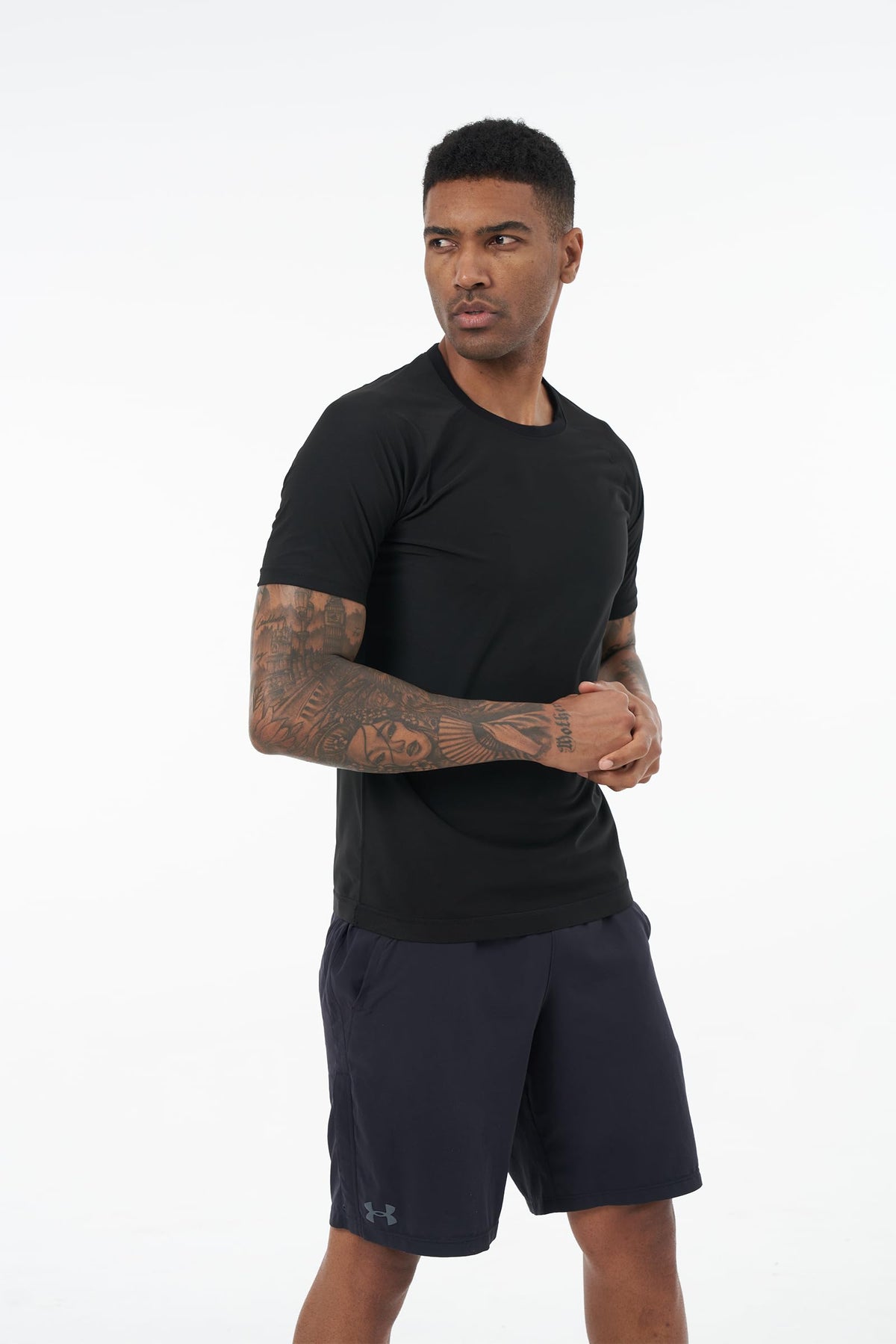 BODYSUNER Sauna Sweat Suits Shirt Waist Trainer for Men Compression Vest Workout Gym Clothes Sweat Enhancer Short Sleeve (Sliver, M)