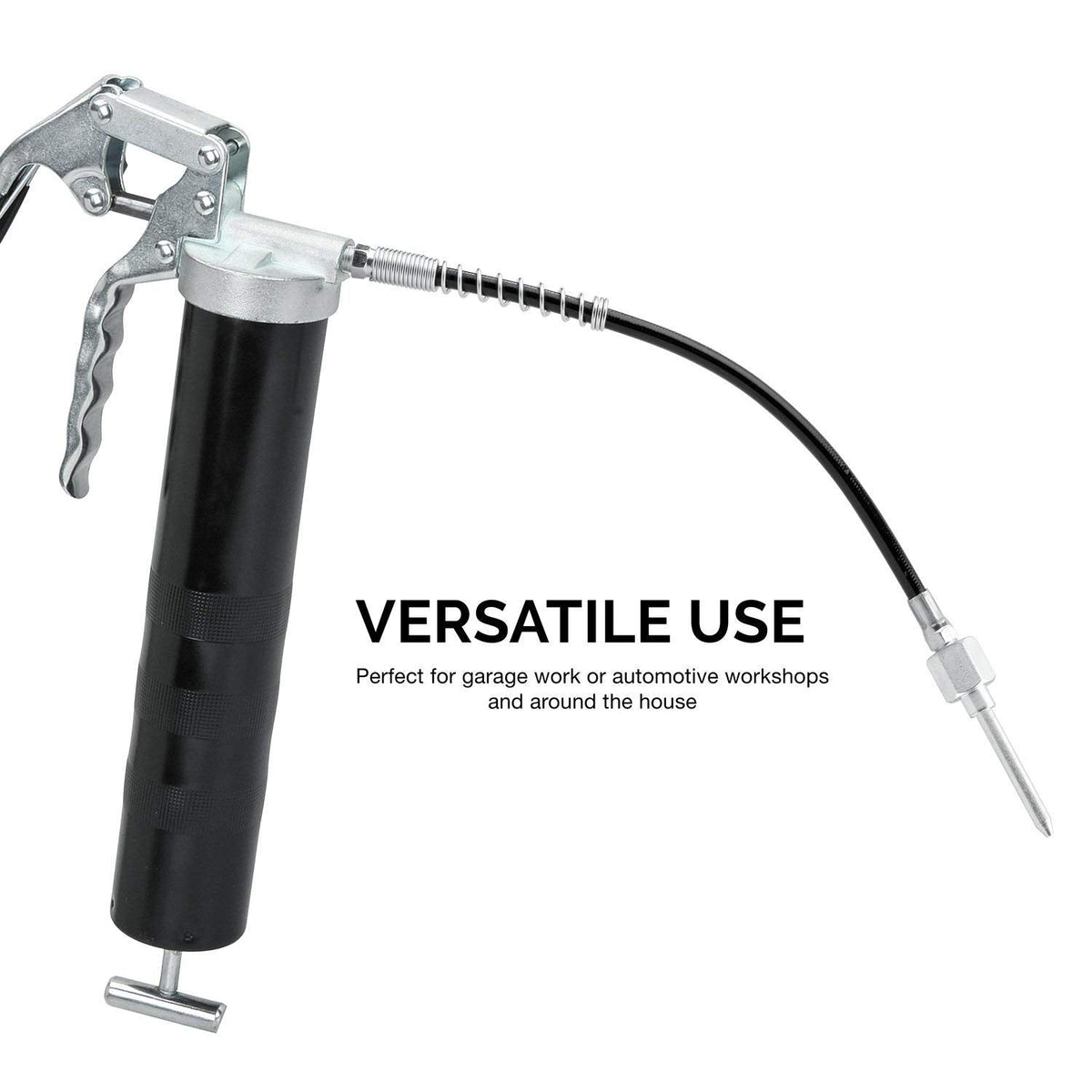 Tooluxe 61077L Multi-Function Grease Gun and Lubrication Accessory Kit