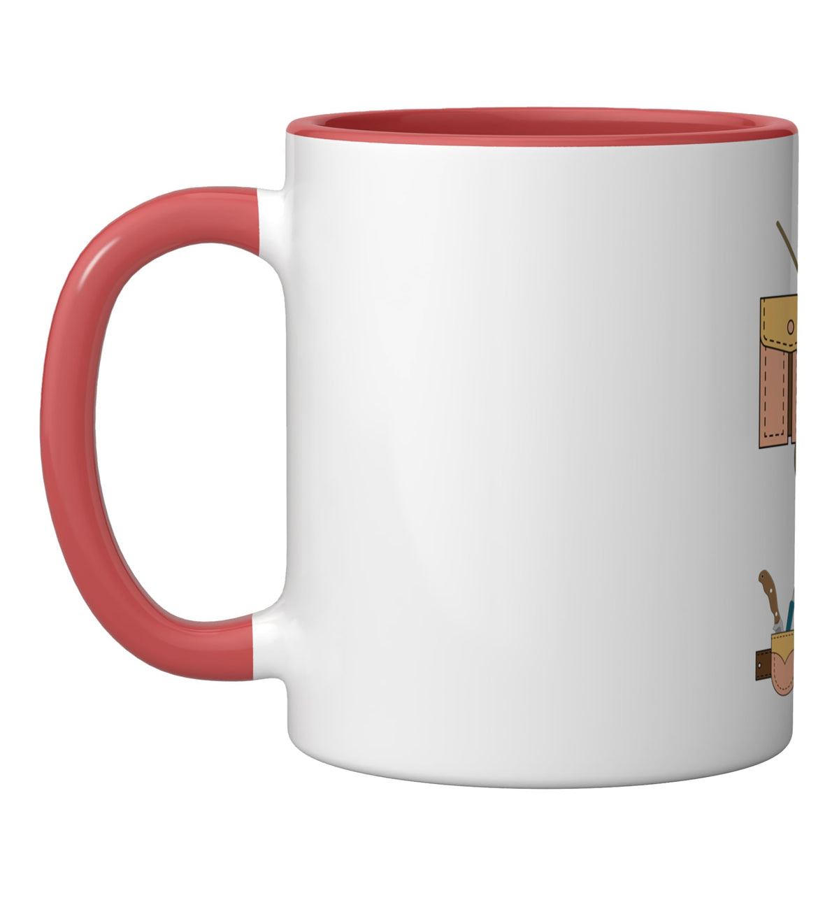 Zoo Keeper Halloween Costume Easy DIY Girls Boys Ceramic Mug, Red/White