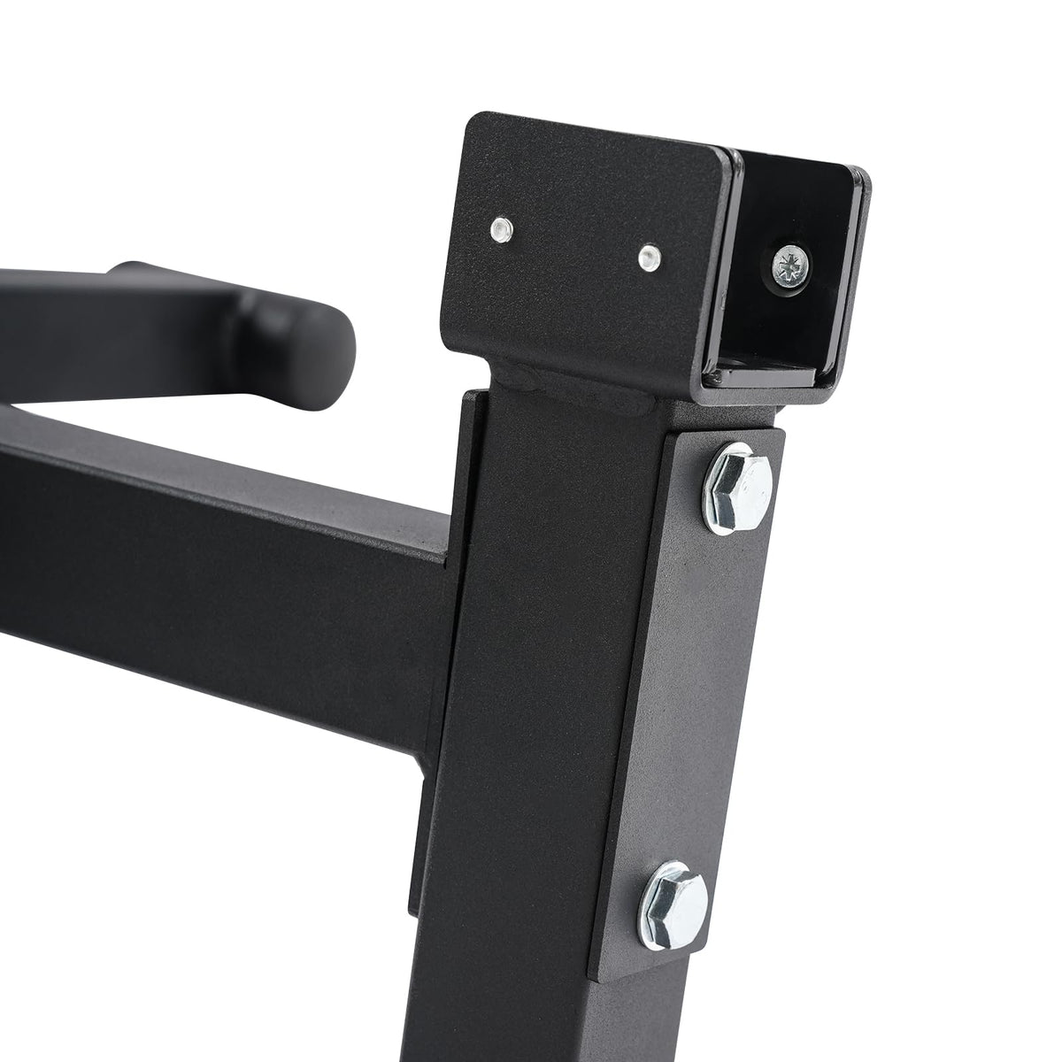 Deadlift Barbell Jack Stand, 220lbs Capacity Heavy Duty Carbon Steel Bilateral Barbell Changer for Easy Changing Plates Anti-slip Handle Deadlift Stand for Deadlift Weightlifting Training, Home Gym