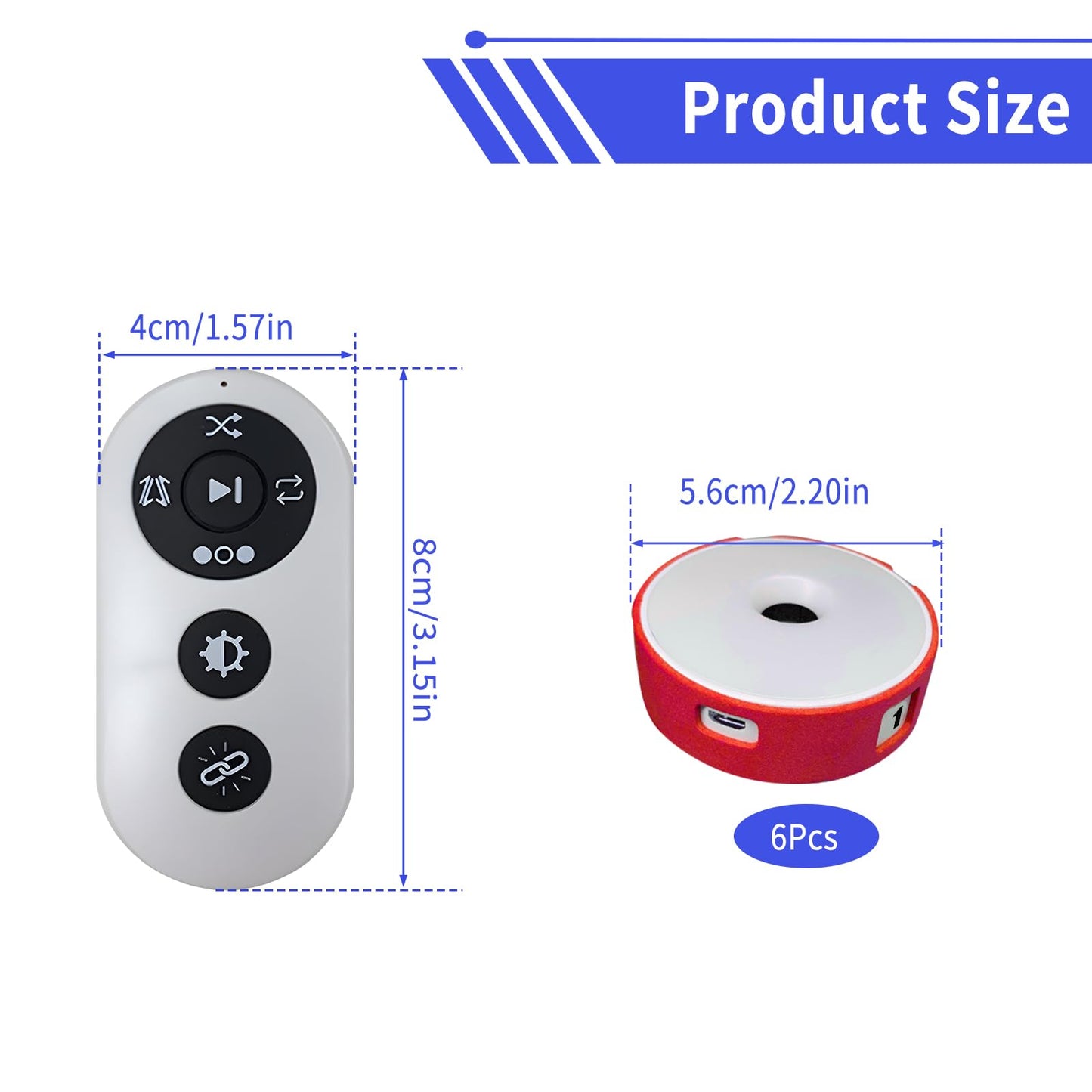 HSOKEW Sports Agility Light, Agility Training Light, USB Charging, Lasts 10 Hours, 10cm Height Sensing Distance, 4 Light Colors, 4 Modes, 270 Degree Viewable Angle Improve Reflex (Red Shell-3PCS)