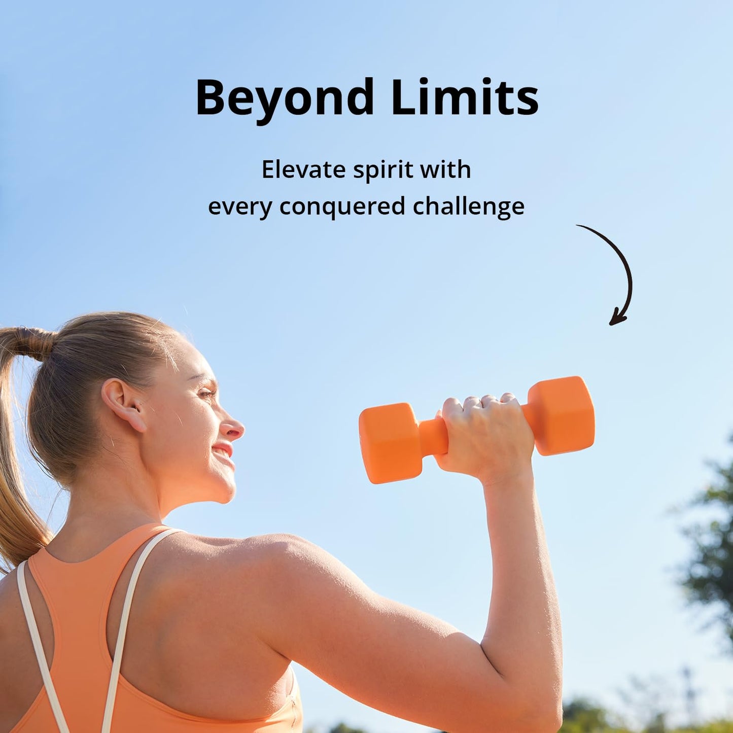 Portzon Weights Dumbbells 10 Colors Options Compatible with Set of 2 Neoprene Dumbbells Set,1-15 LB, Anti-Slip, Anti-roll, Hex Shape