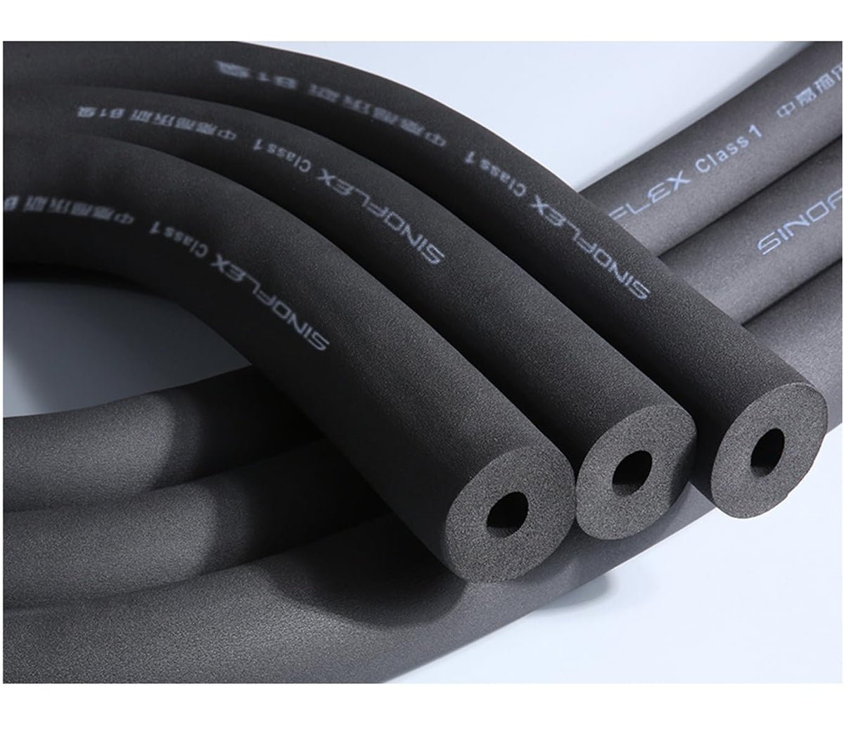 cSeao 1/4" ID Pipe Insulation Foam Tube AC Uint Foam Tubing, for Guitar Stand ,Exercise Machine Handle, Roof Rack, 1/2" OD, 6.6 ft Length