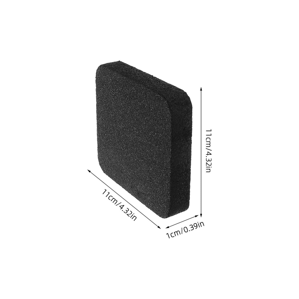 HOODANCOS 6pcs Treadmill Vibration Isolation Pads Rubber Shock-Absorbing Floor Mat Noise Cancelling Anti-Vibration Pads for Home Gym Exercise Equipment Protection