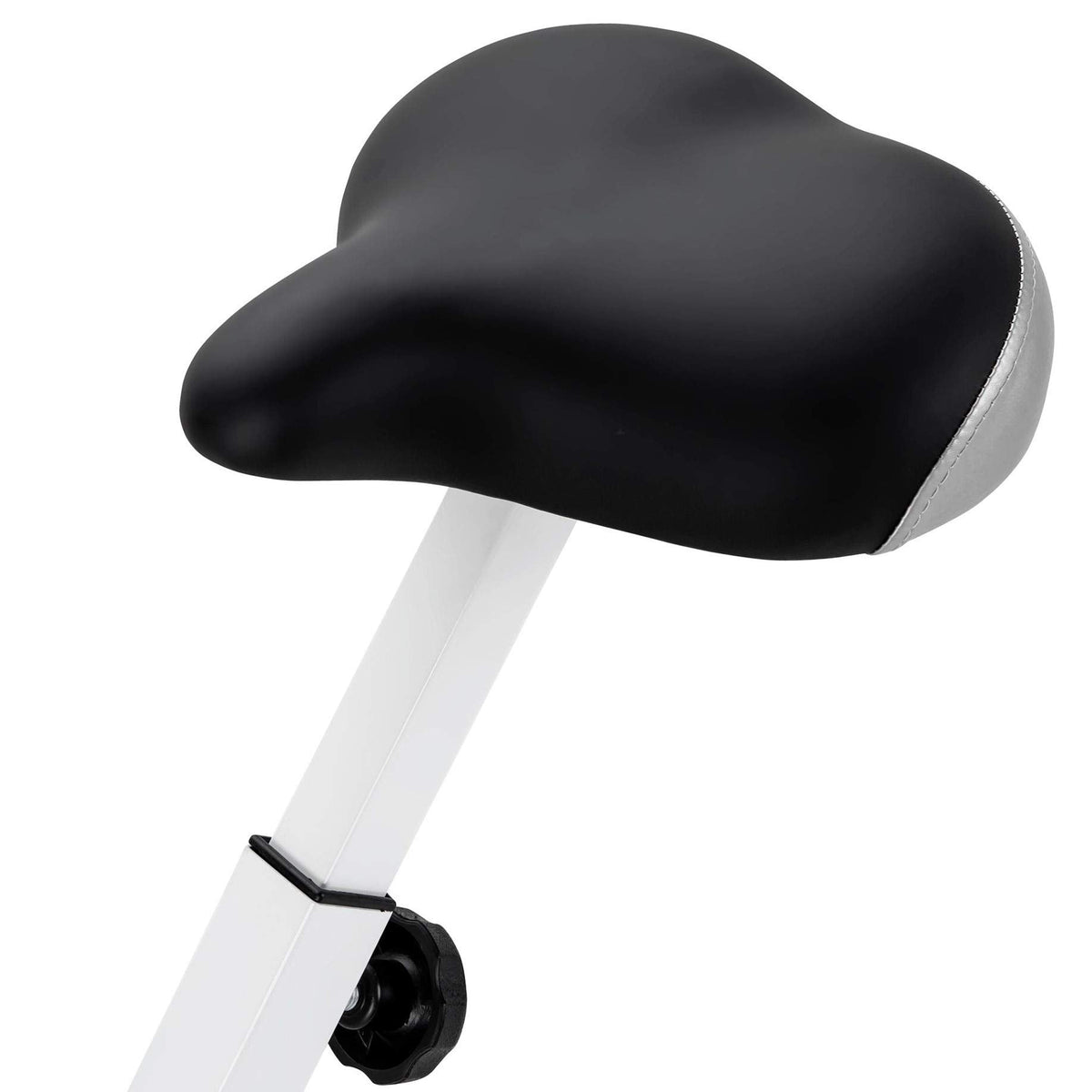 Marcy Foldable Exercise Bike with Adjustable Resistance for Cardio Workout and Strength Training NS-652
