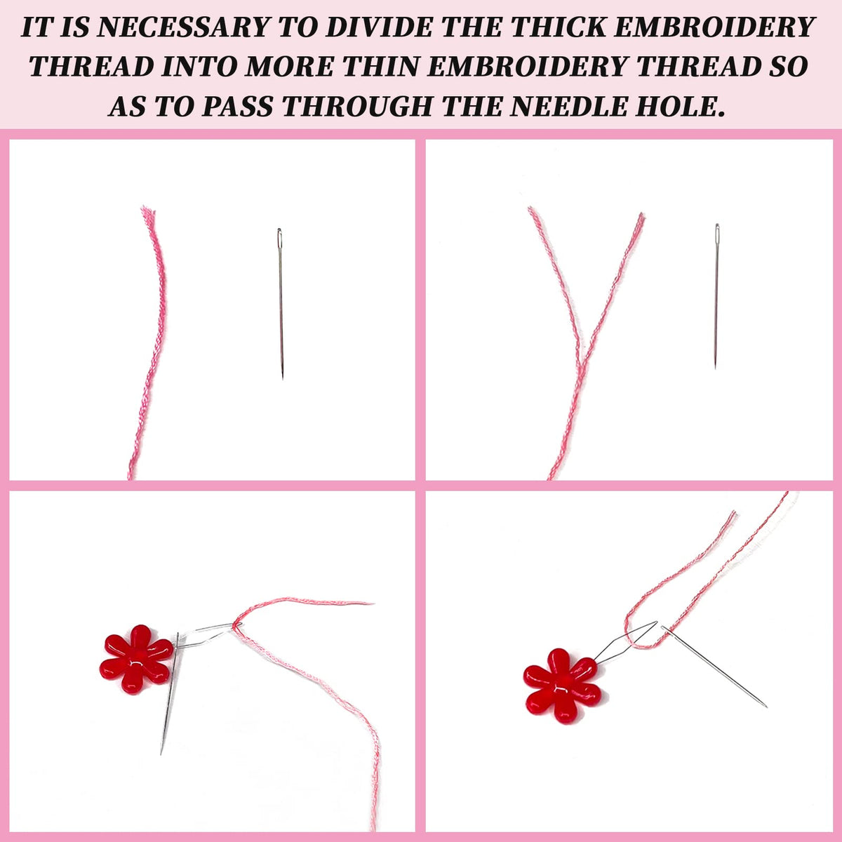 INFUNLY 4 Pack Tropical Plants Embroidery Kit for Beginners Adults Cactus Embroidery Starter Kit Punch Needle Embroidery Kits Palm Leaf Cross Stitch Kits with Patterns Instructions for DIY